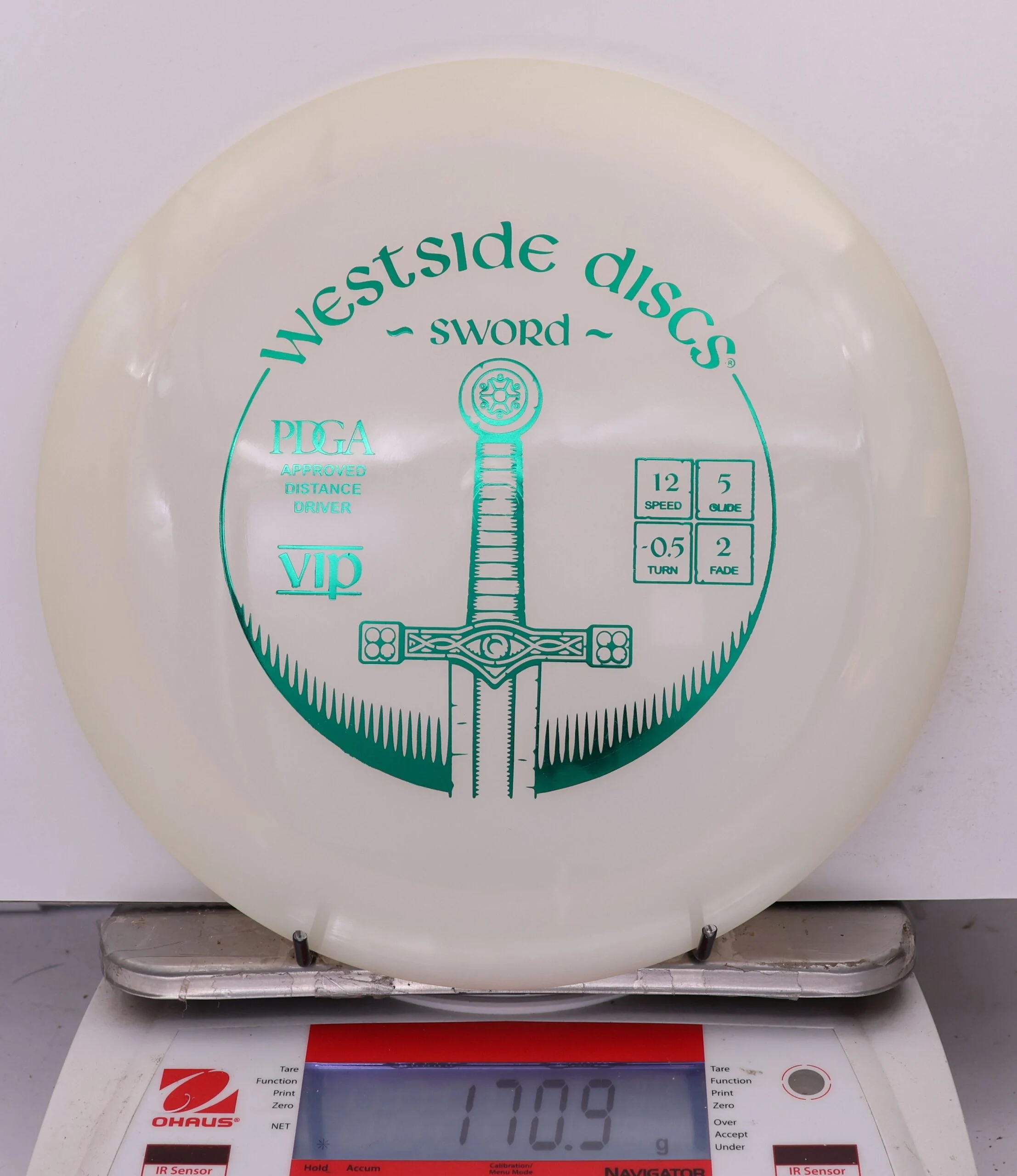 1007325 VIP Sword - #245 White, 171