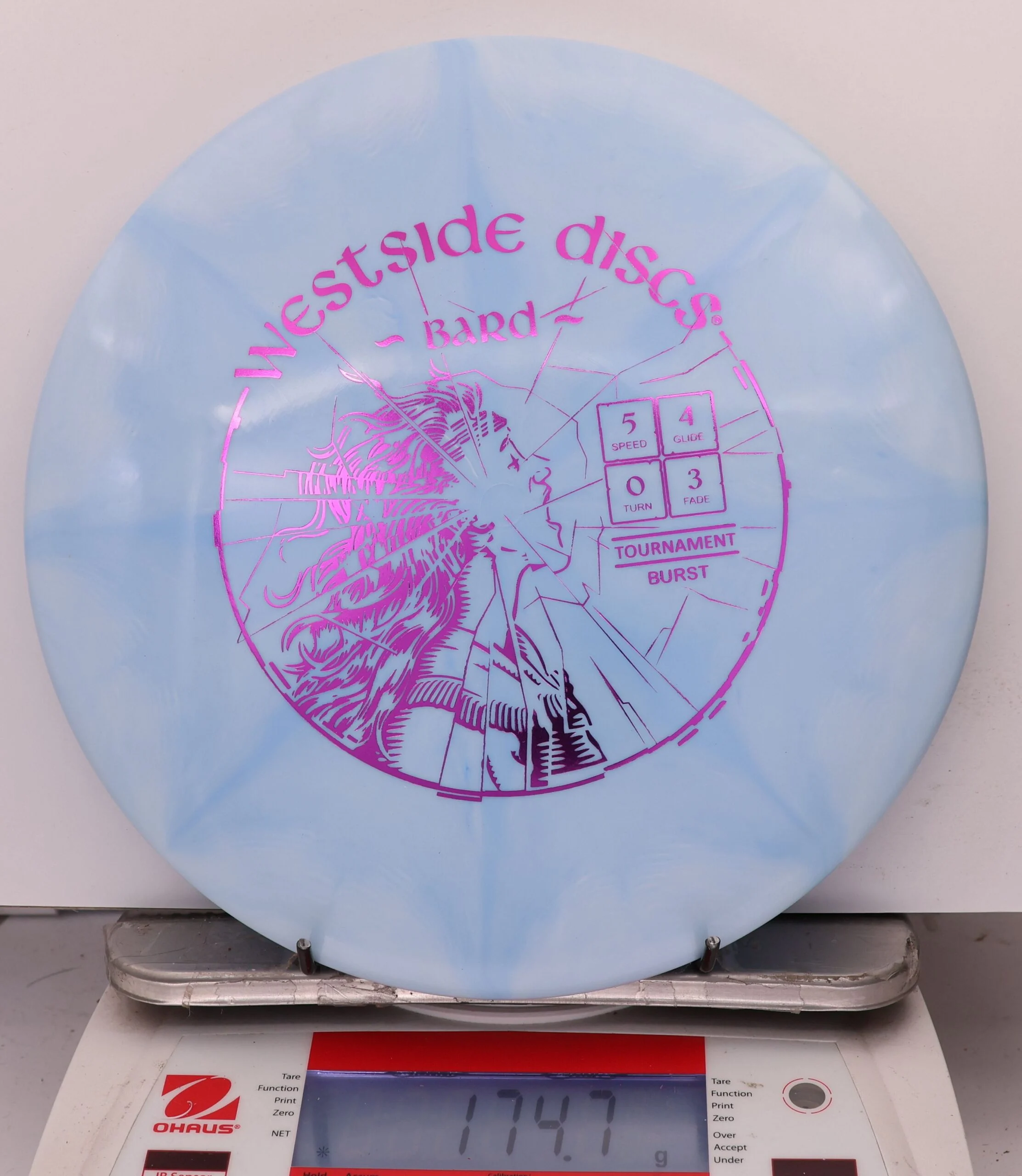 1007494 Tournament Burst Bard, High Pitch - #236 LtBlue, 175