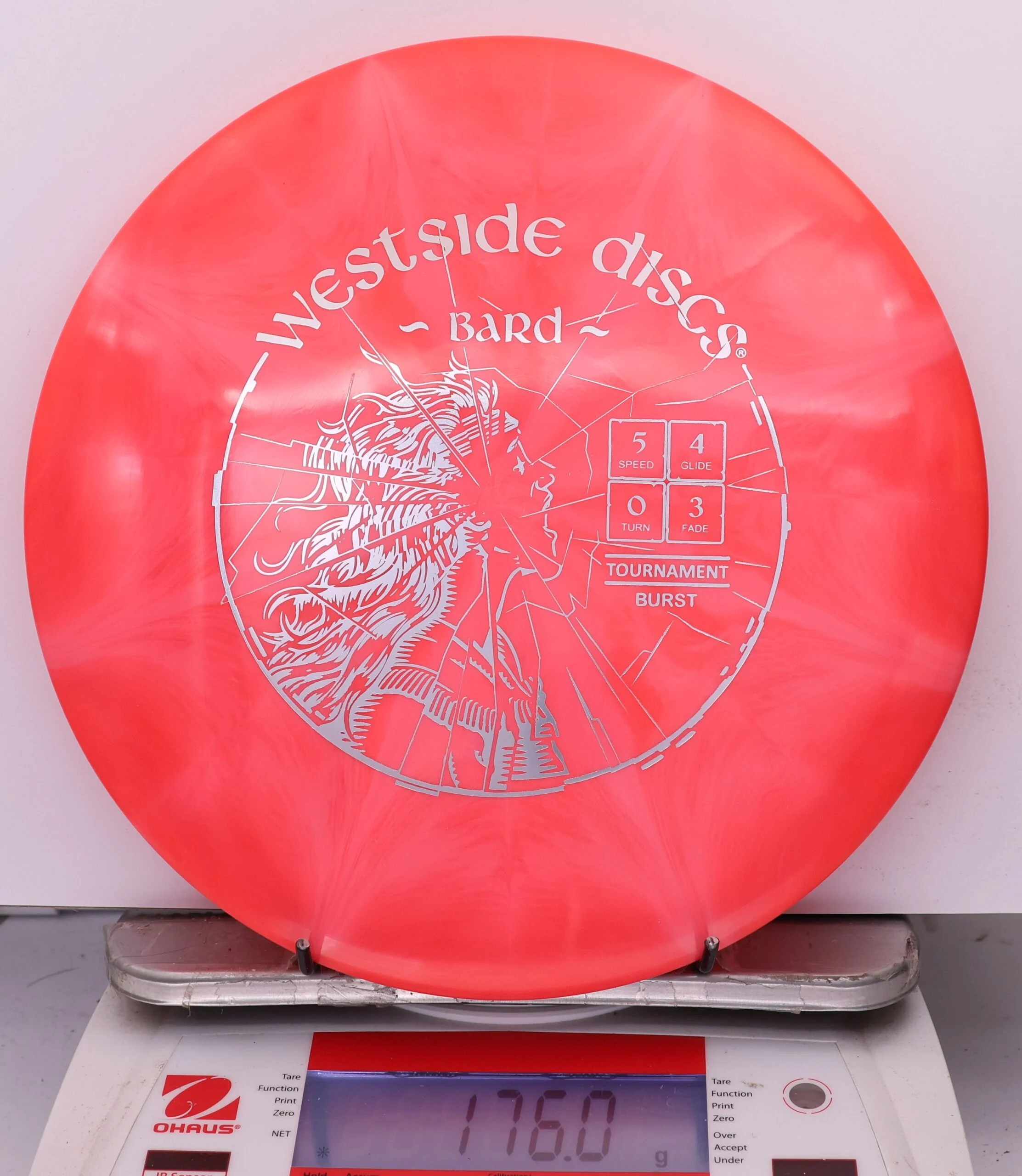 1007497 Tournament Burst Bard, High Pitch - #239 Red, 176