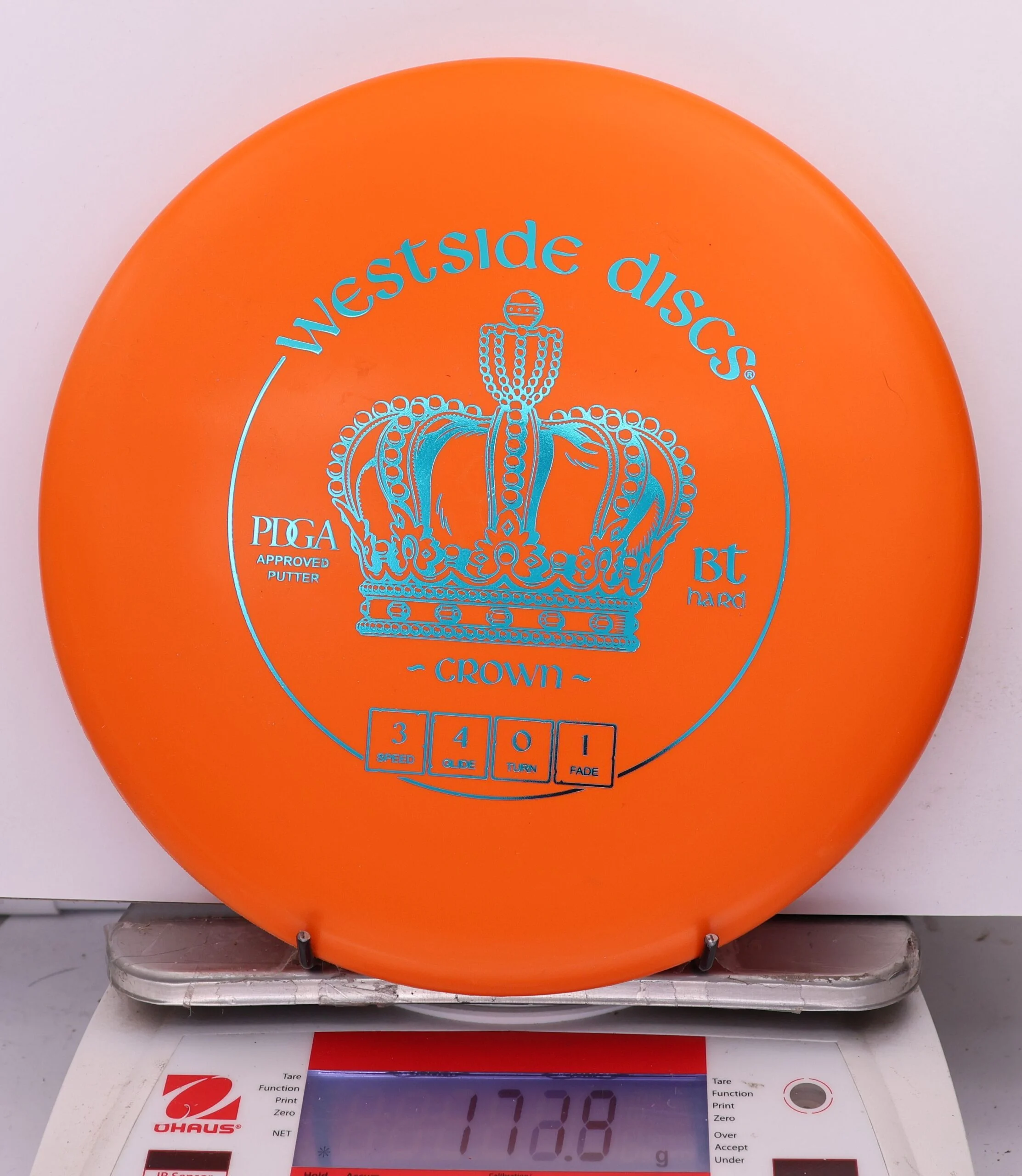 1007680 Bt Hard Crown - #241 Orange, 172