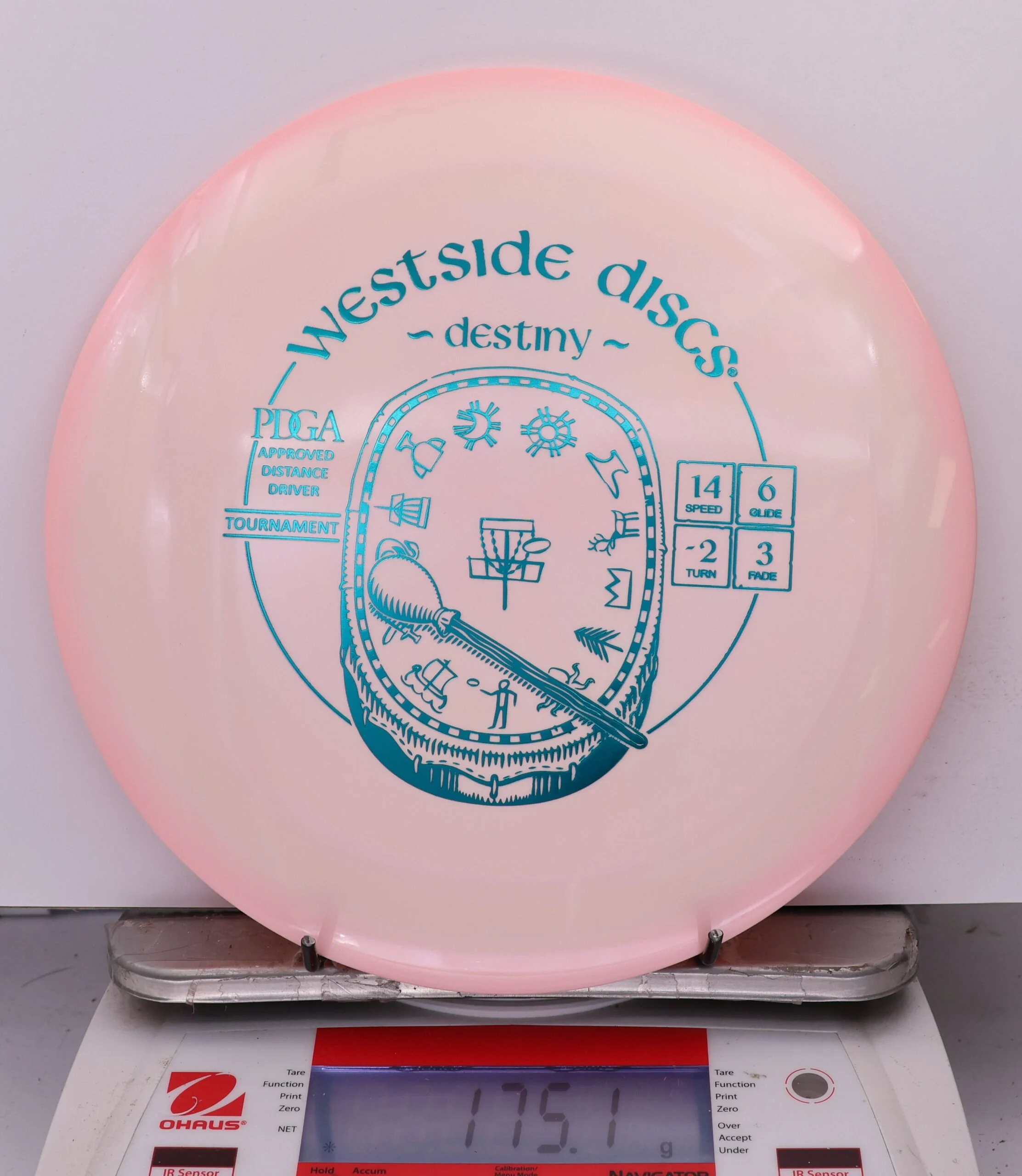 1007754 Tournament Destiny - #240 LtPink, 175