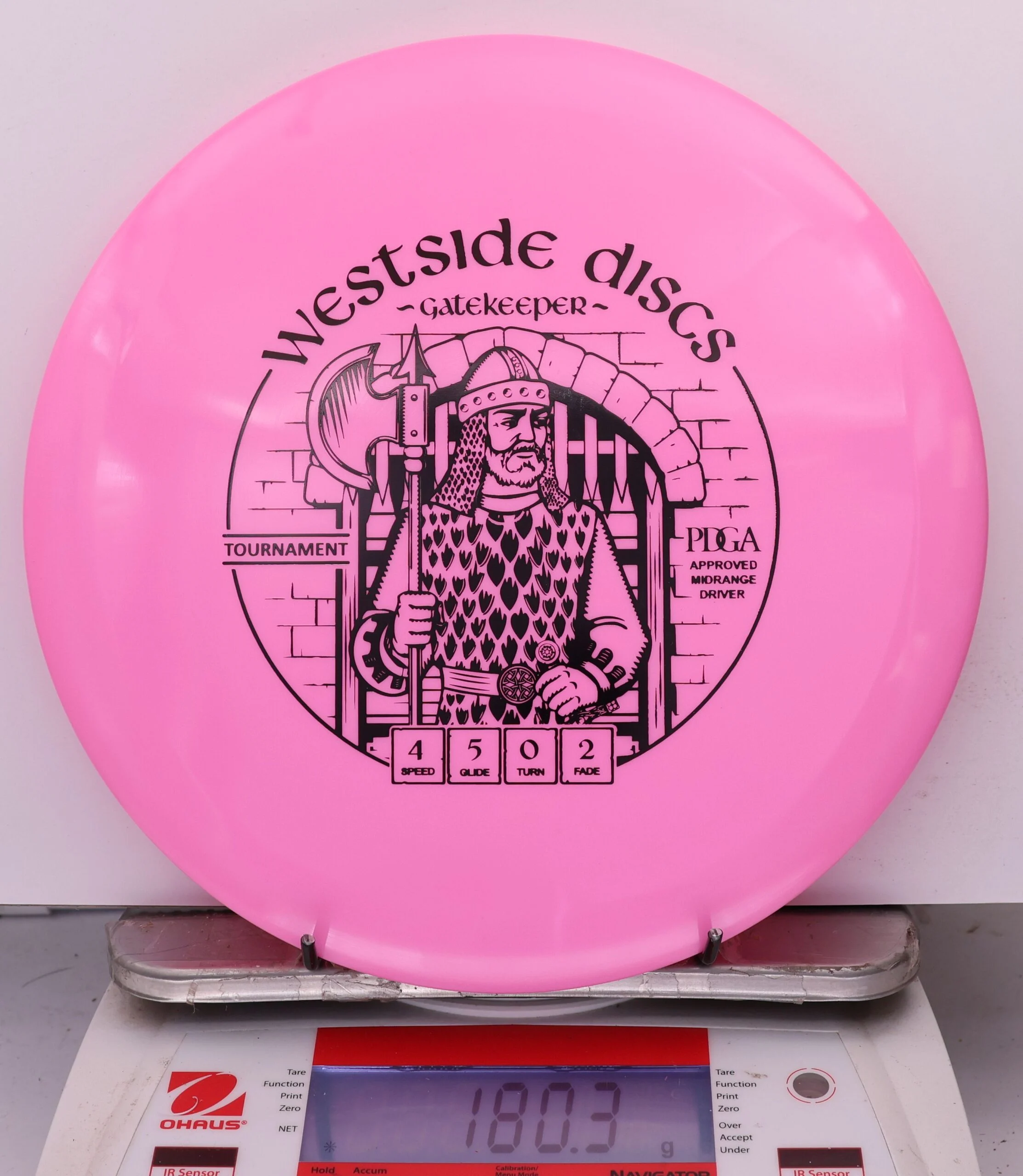 1007767 Tournament Gatekeeper - #236 Pink, 180