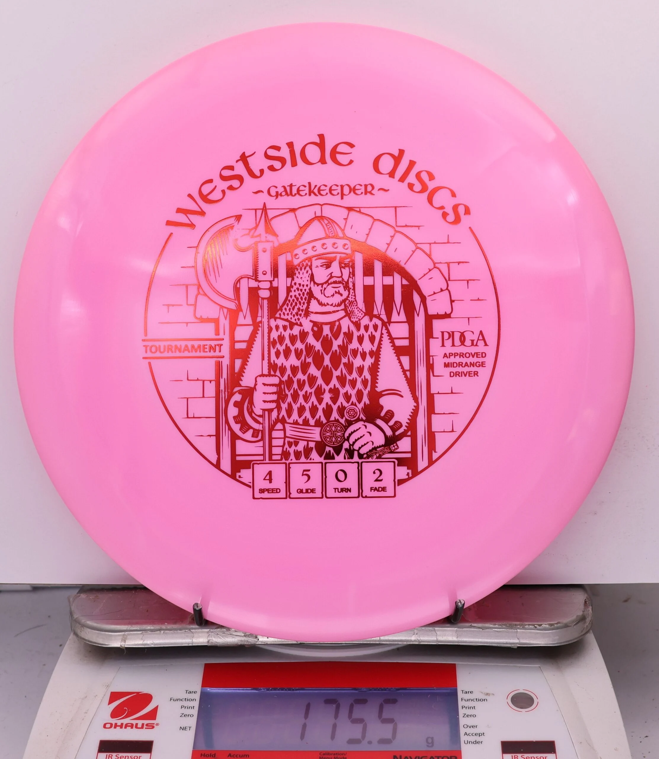 1007768 Tournament Gatekeeper - #237 Pink, 176