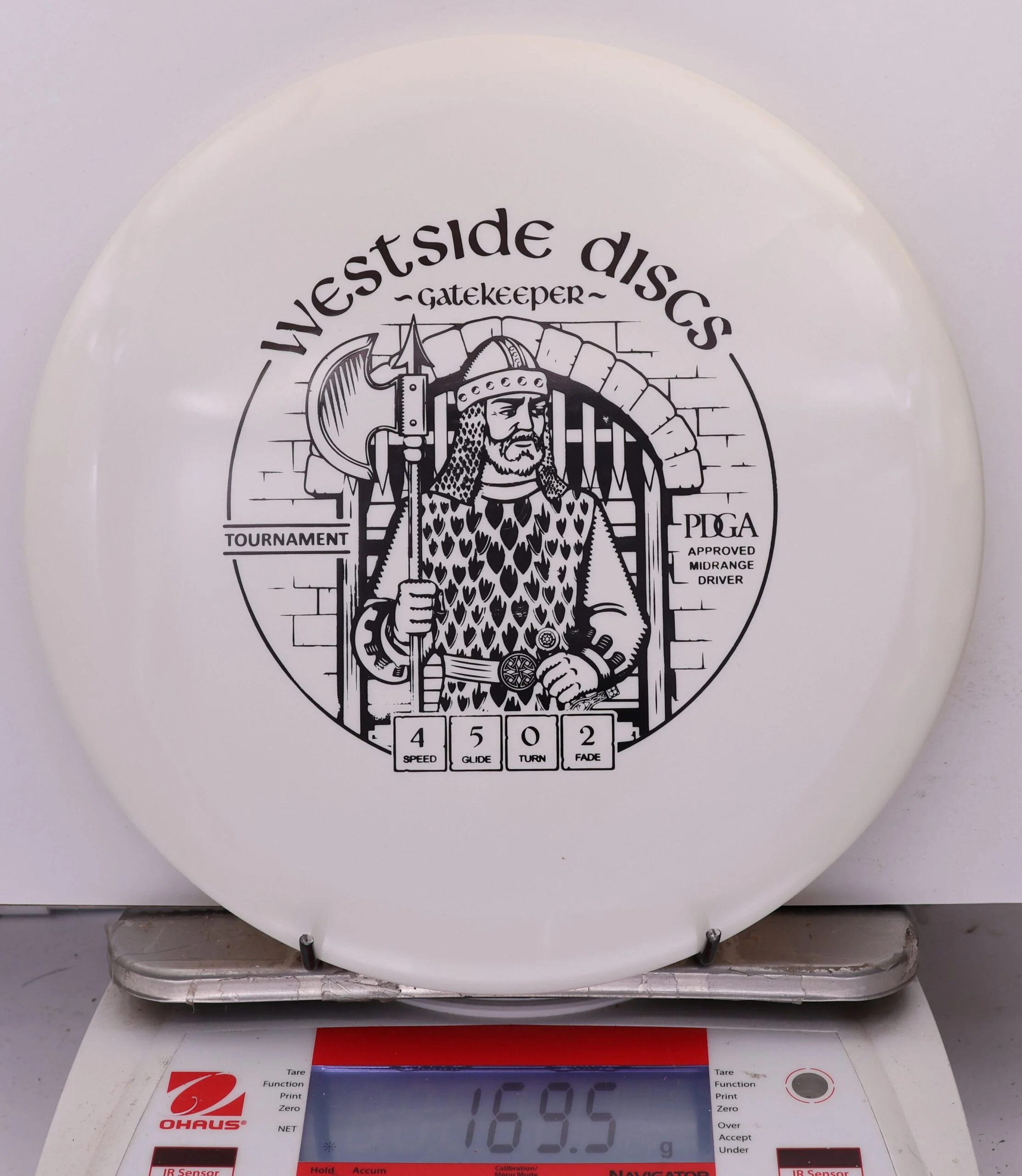 1007769 Tournament Gatekeeper - #238 White, 170