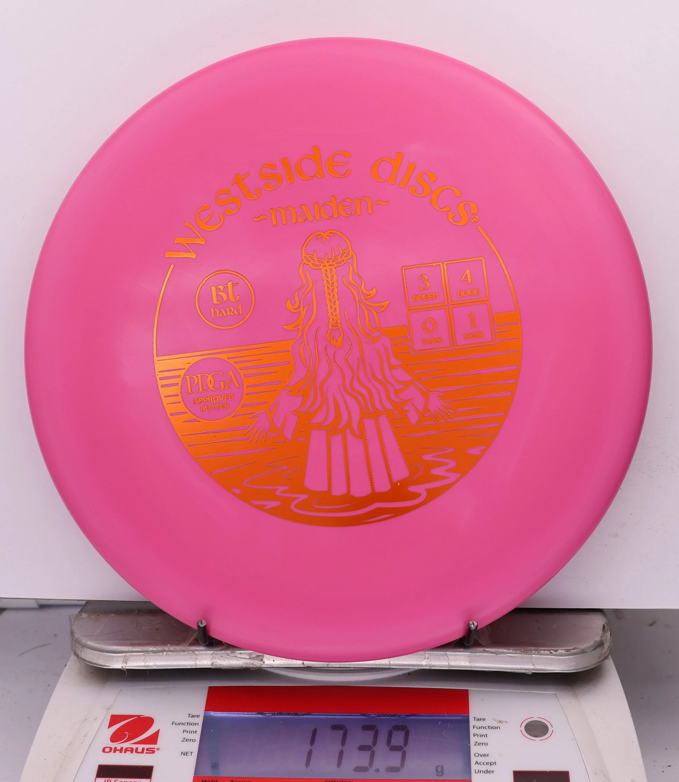1008306 Bt Hard Maiden - #248 LtRed, 174