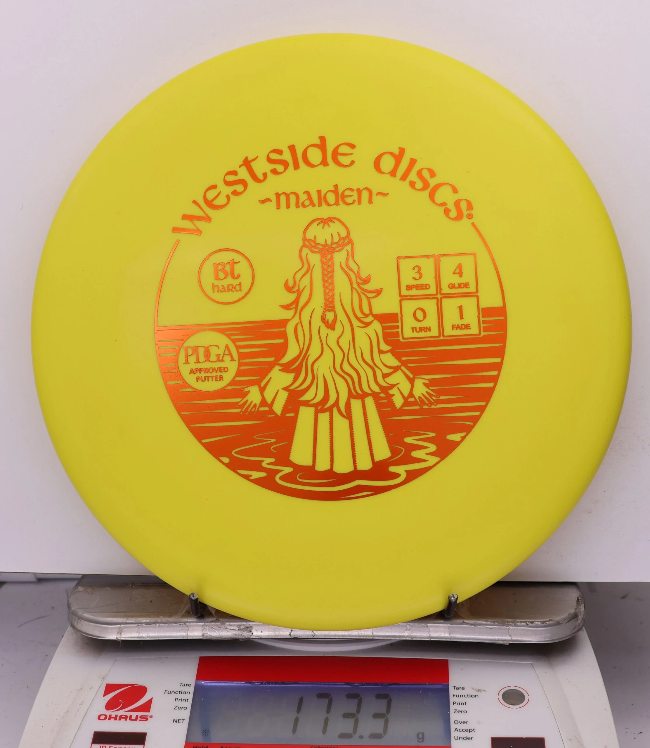1008355 Bt Hard Maiden - #259 Yellow, 173