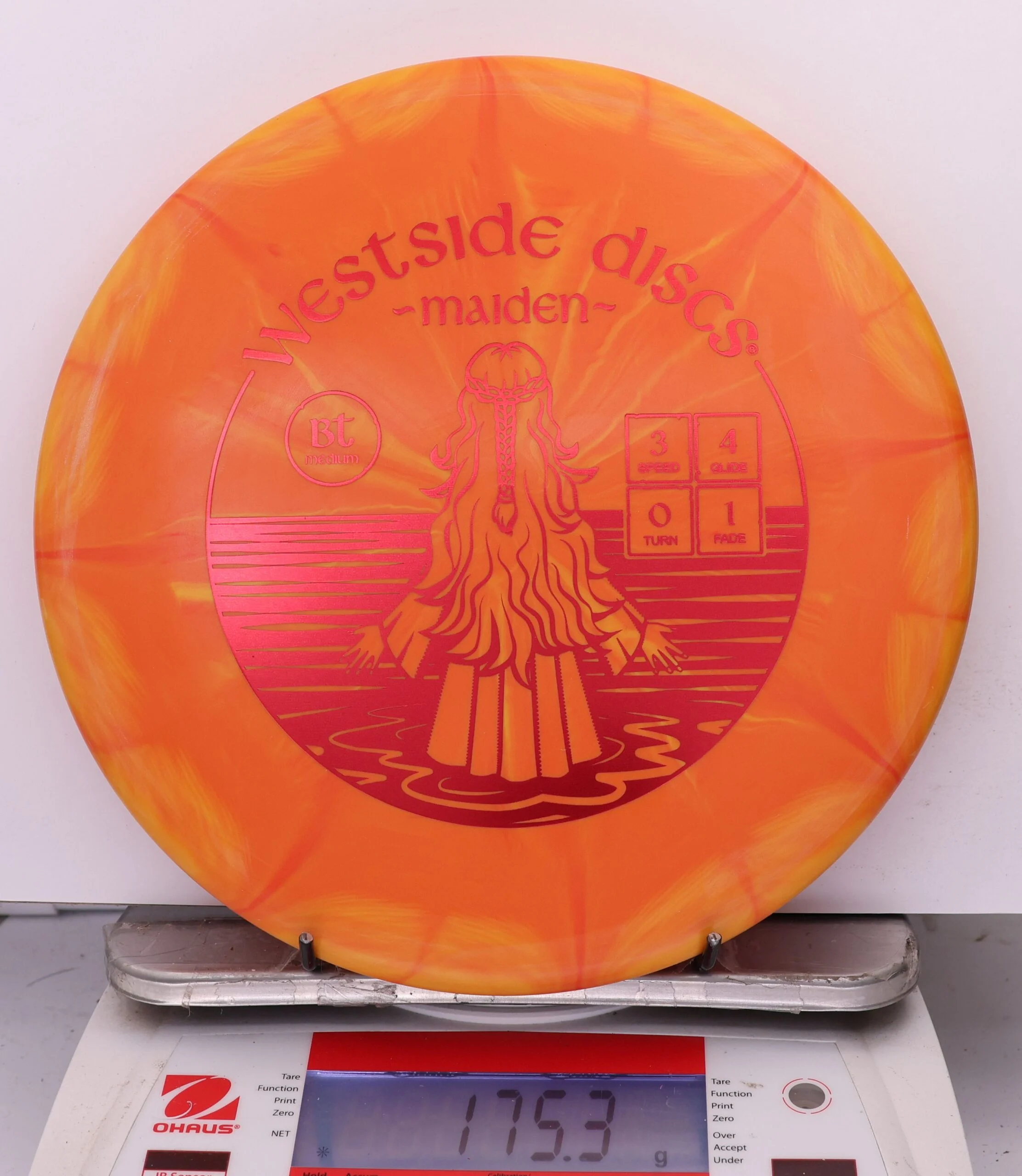 1008386 BT Medium Burst Maiden - #240 Orange, 175
