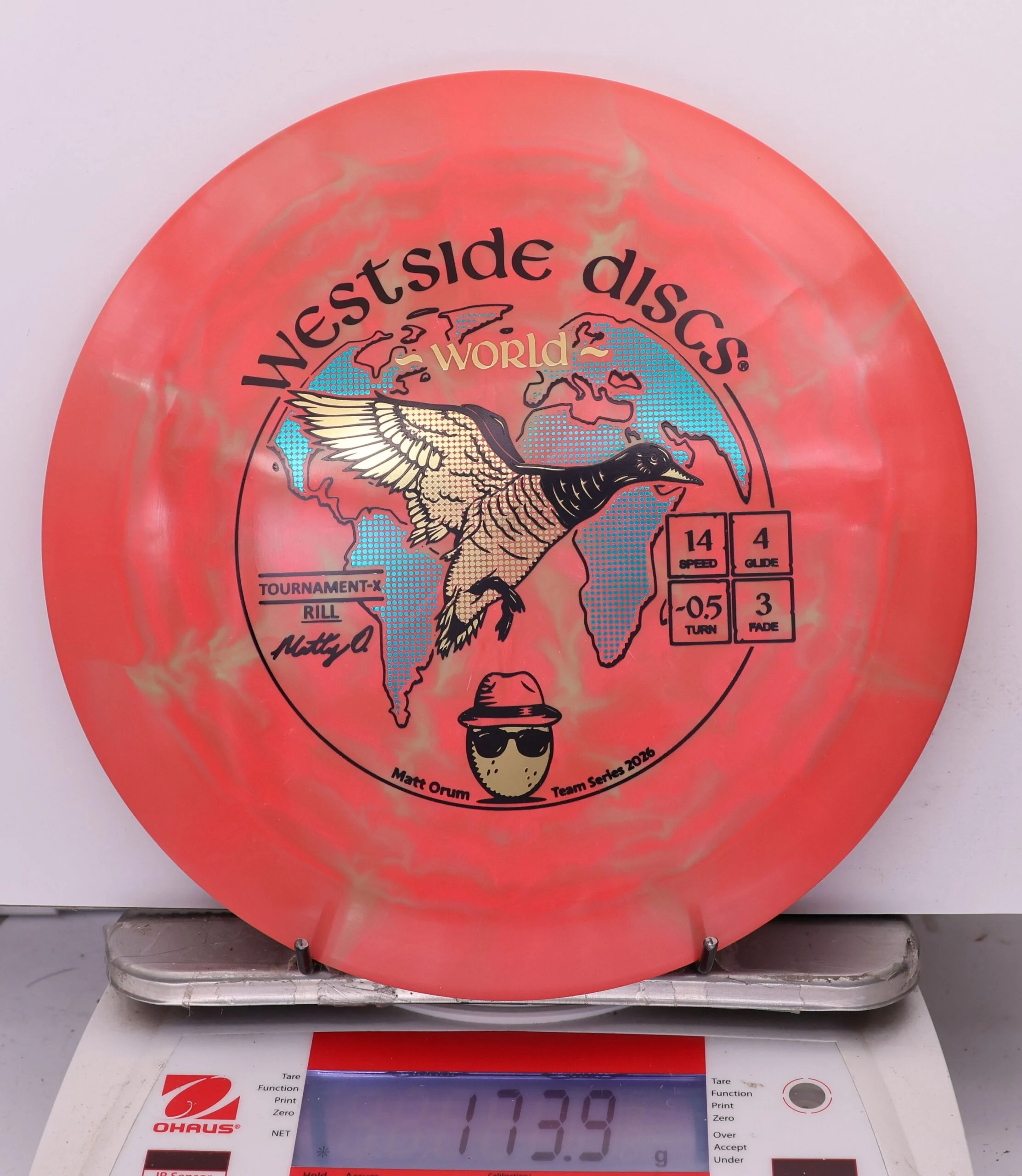 1008660 Tournament-X Rill World, Matt Orum 2026 Team Series - #236 OrangeRed, 174