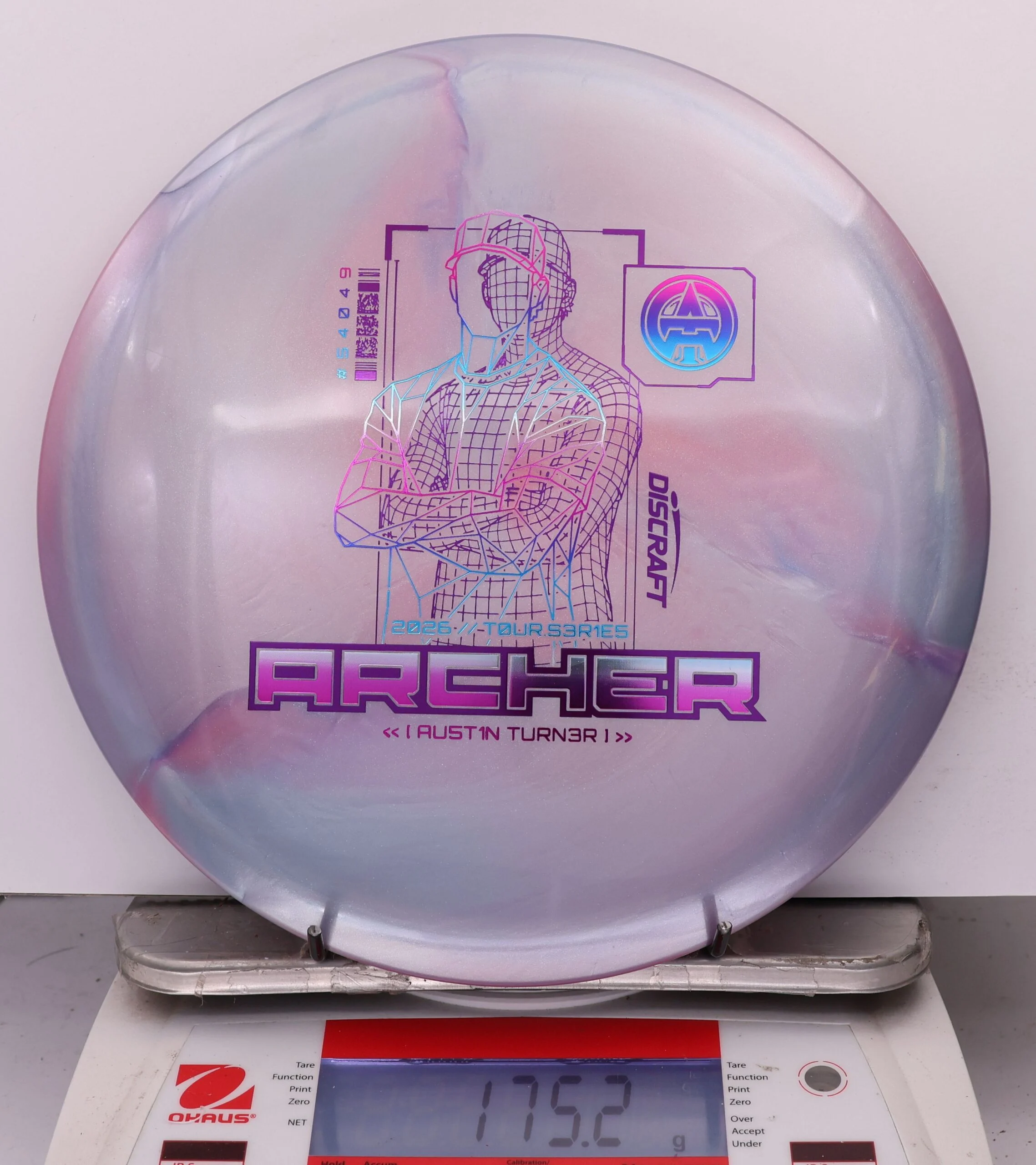 1009388 Big Z Titanium Archer, Austin Turner 2026 Tour Series V2 - #02 BluishPink, 175