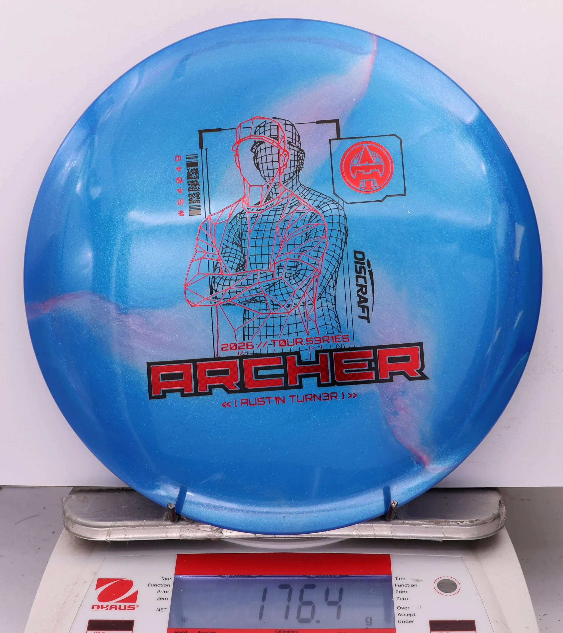 1009392 Big Z Titanium Archer, Austin Turner 2026 Tour Series V2 - #06 Blue, 176