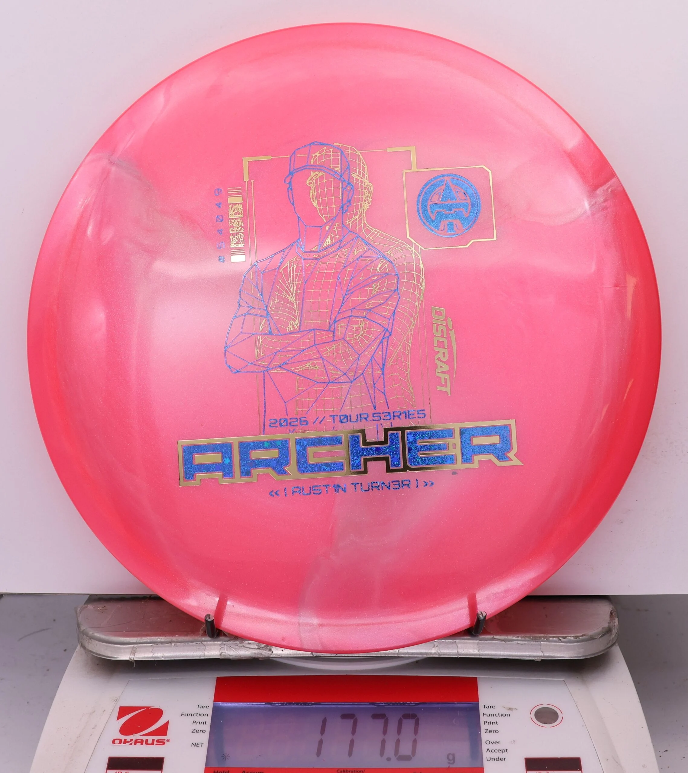 1009411 Big Z Titanium Archer, Austin Turner 2026 Tour Series V2 - #11 Pink, 177