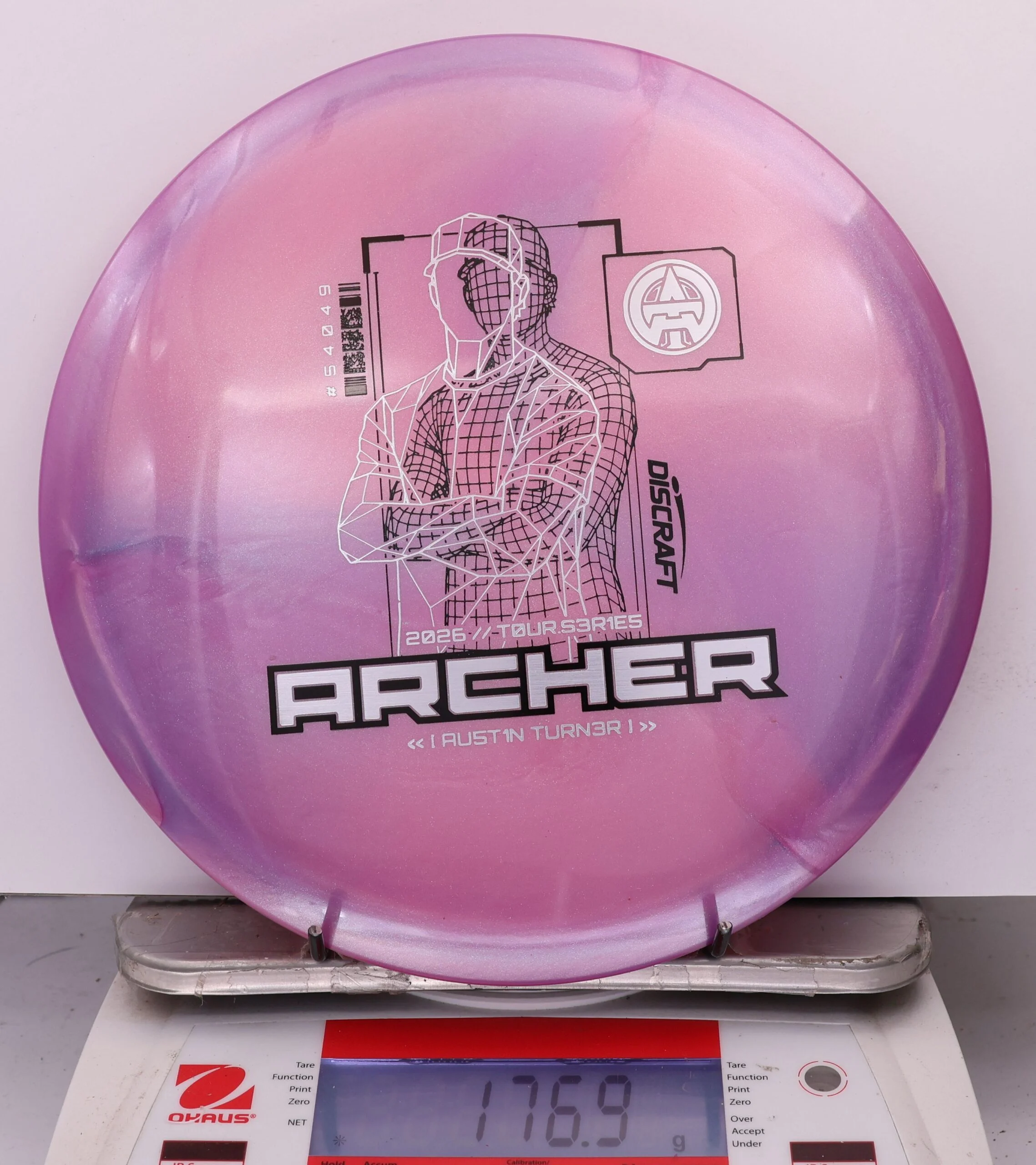 1009428 Big Z Titanium Archer, Austin Turner 2026 Tour Series V2 - #14 PinkPurple, 177