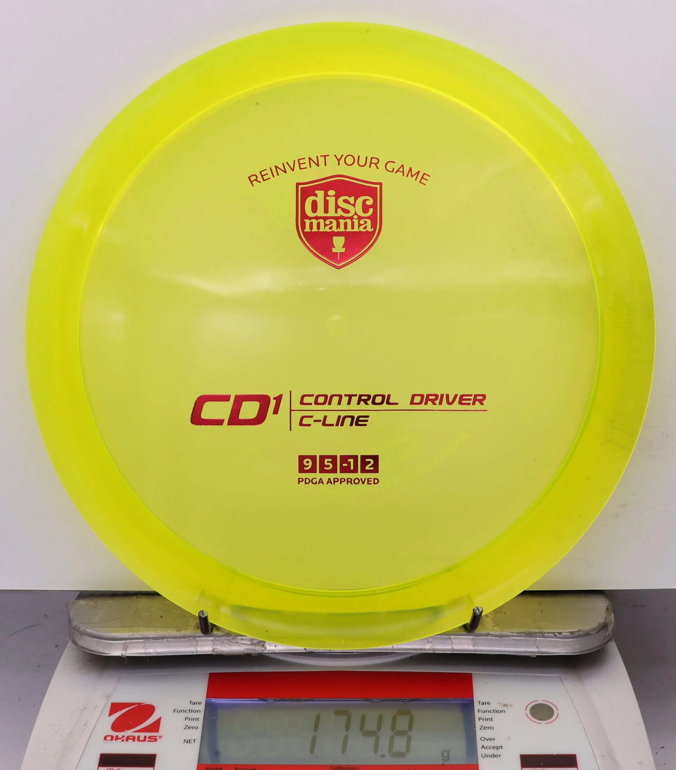 1009457 C-Line CD1 - #240 Yellow, 175