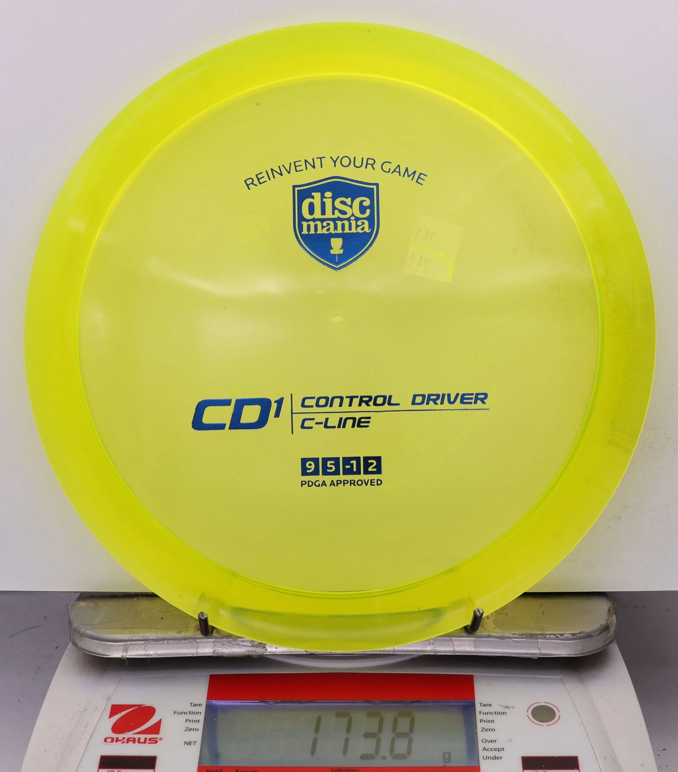 1009461 C-Line CD1 - #241 Yellow, 174