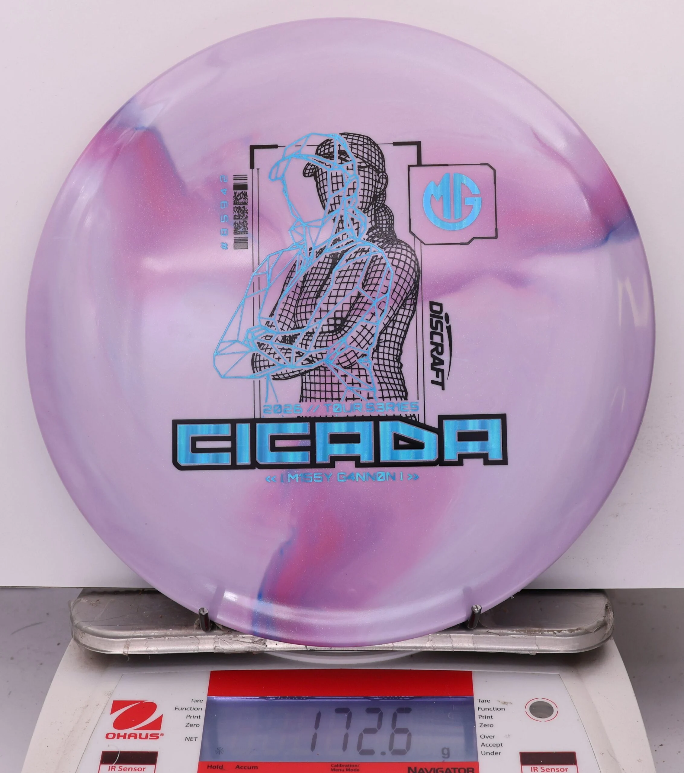 1009572 Big Z Titanium Cicada, Missy Gannon 2026 Tour Series V2 - #02 Purple, 173