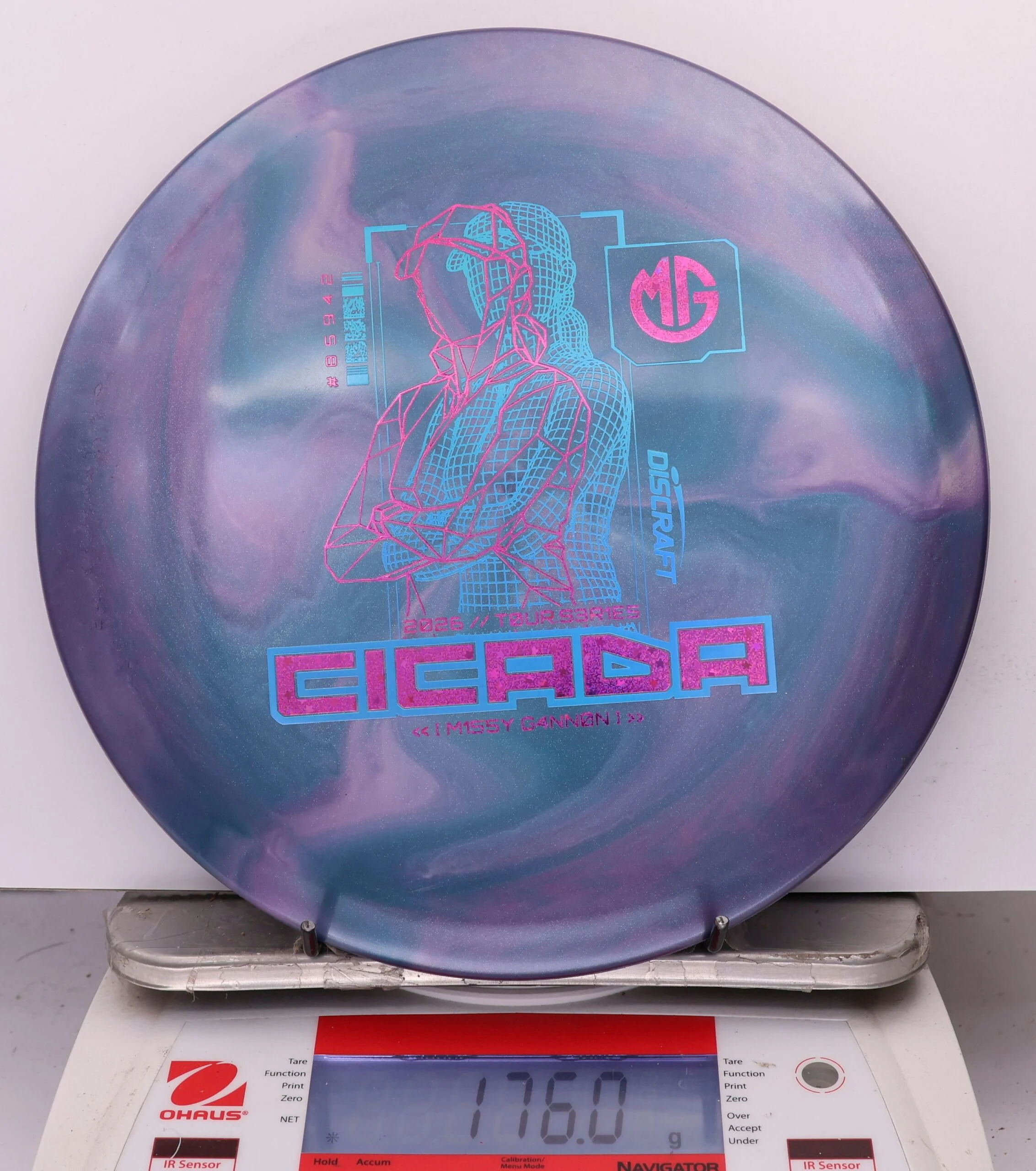 1009573 Big Z Titanium Cicada, Missy Gannon 2026 Tour Series V2 - #03 PurpleBlue, 176