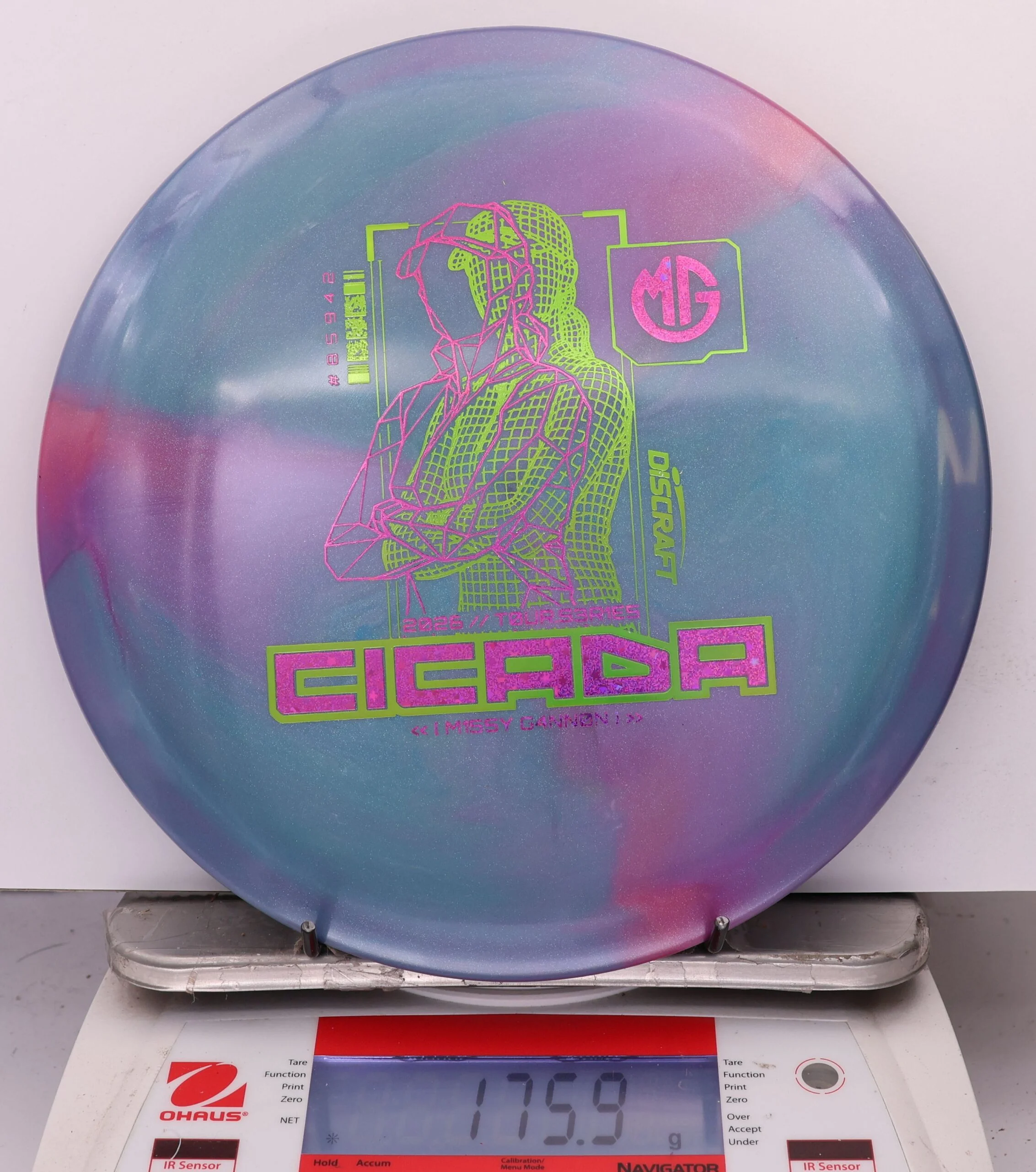 1009574 Big Z Titanium Cicada, Missy Gannon 2026 Tour Series V2 - #04 TealPInk, 176
