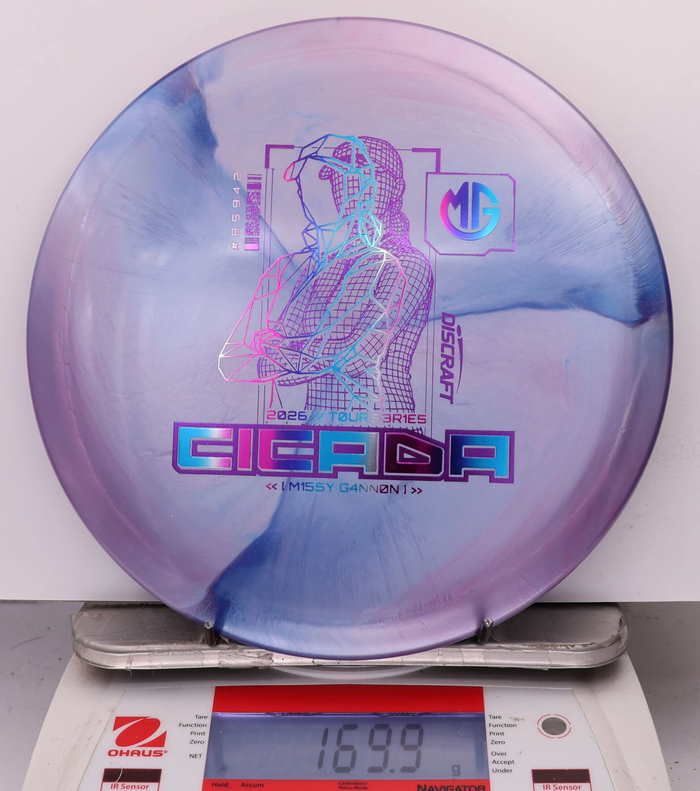 1009575 Big Z Titanium Cicada, Missy Gannon 2026 Tour Series V2 - #05 LtPurpleBlue, 170