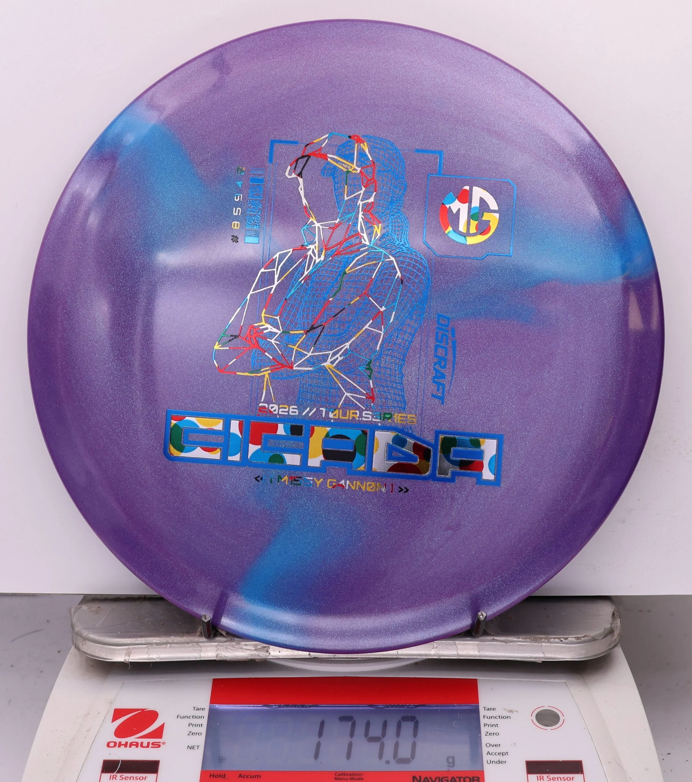 1009576 Big Z Titanium Cicada, Missy Gannon 2026 Tour Series V2 - #06 PurpleBlue, 174