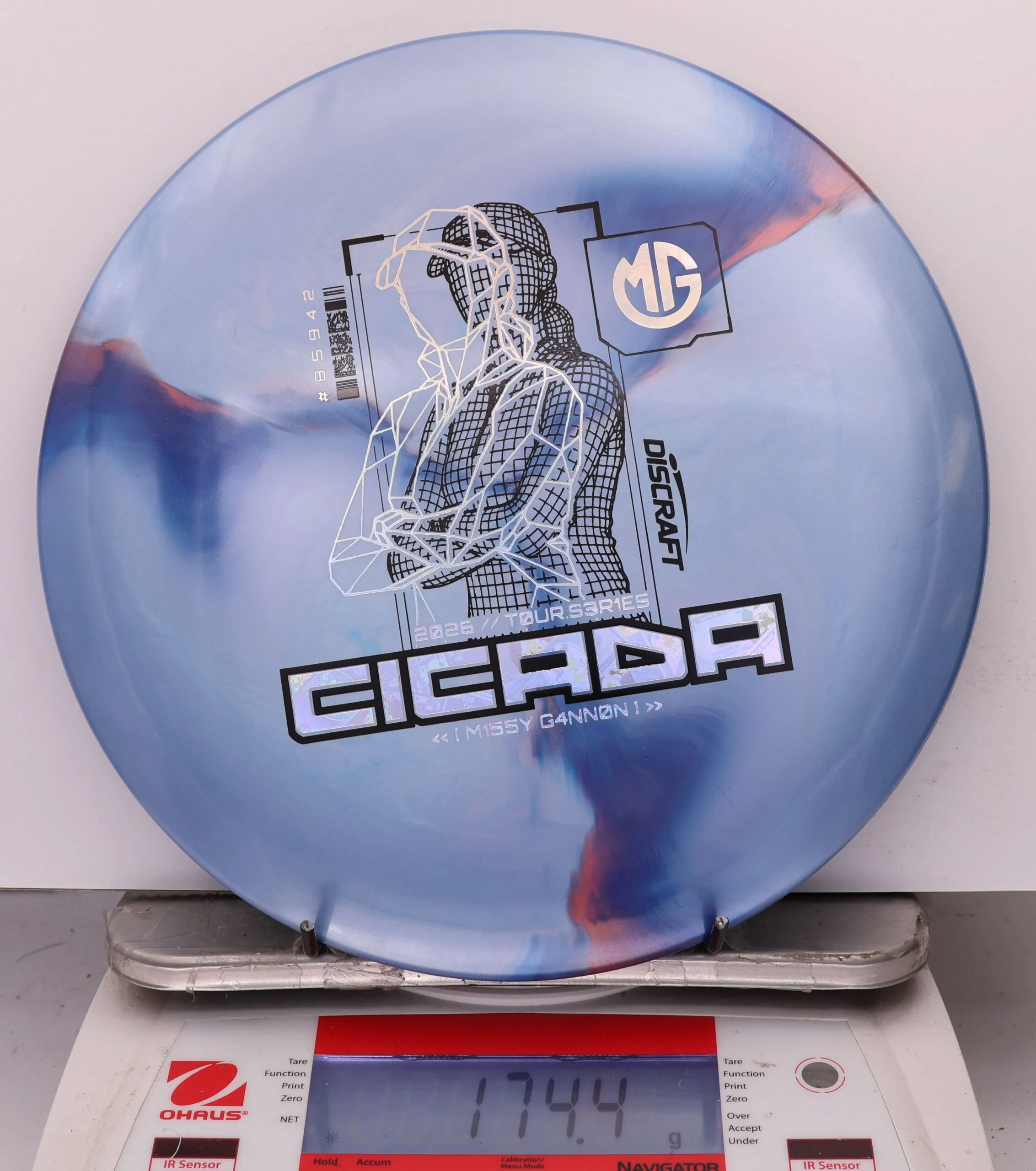 1009593 Big Z Titanium Cicada, Missy Gannon 2026 Tour Series V2 - #09 LtBlue, 174
