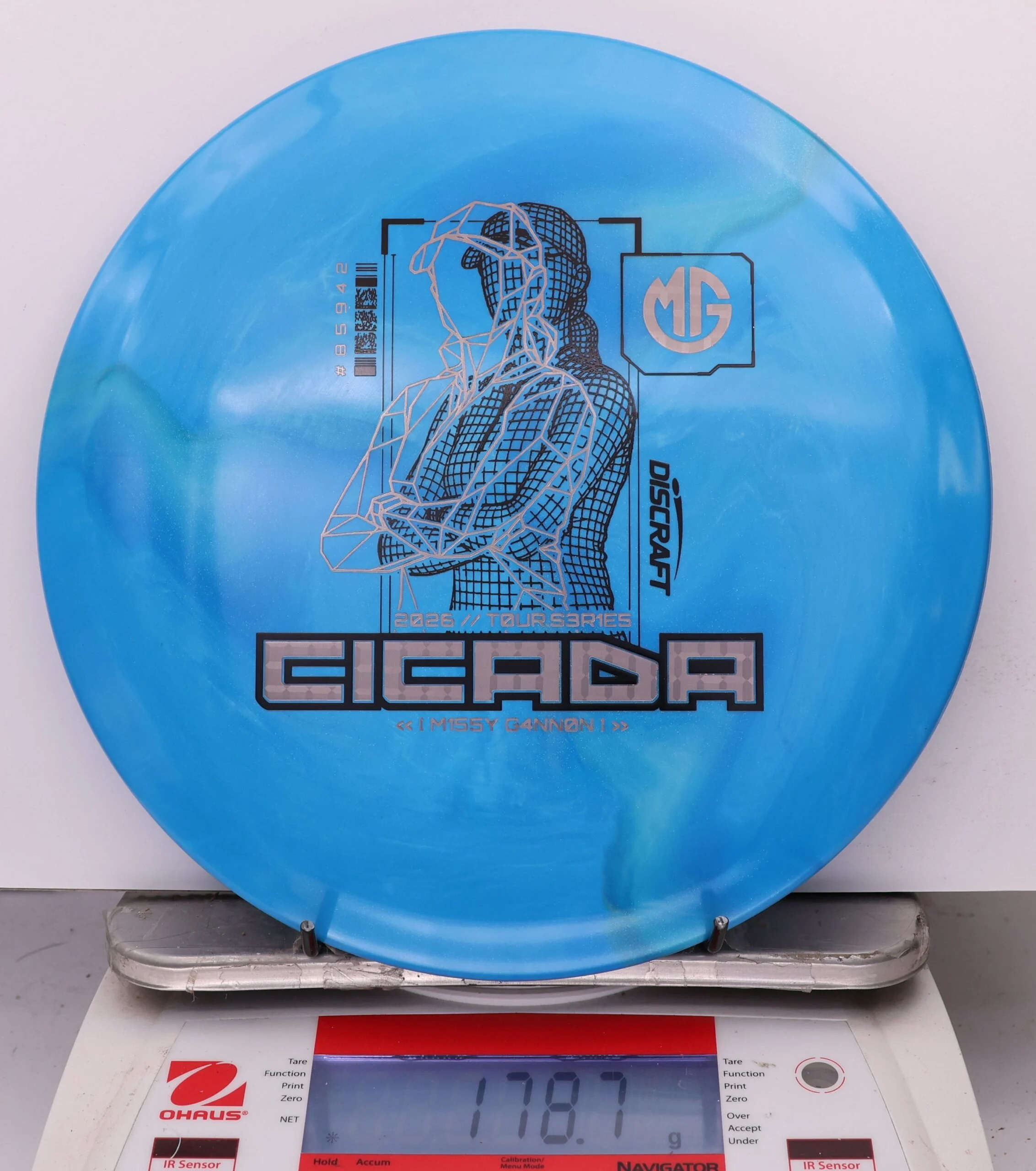 1009594 Big Z Titanium Cicada, Missy Gannon 2026 Tour Series V2 - #10 Blue, 179