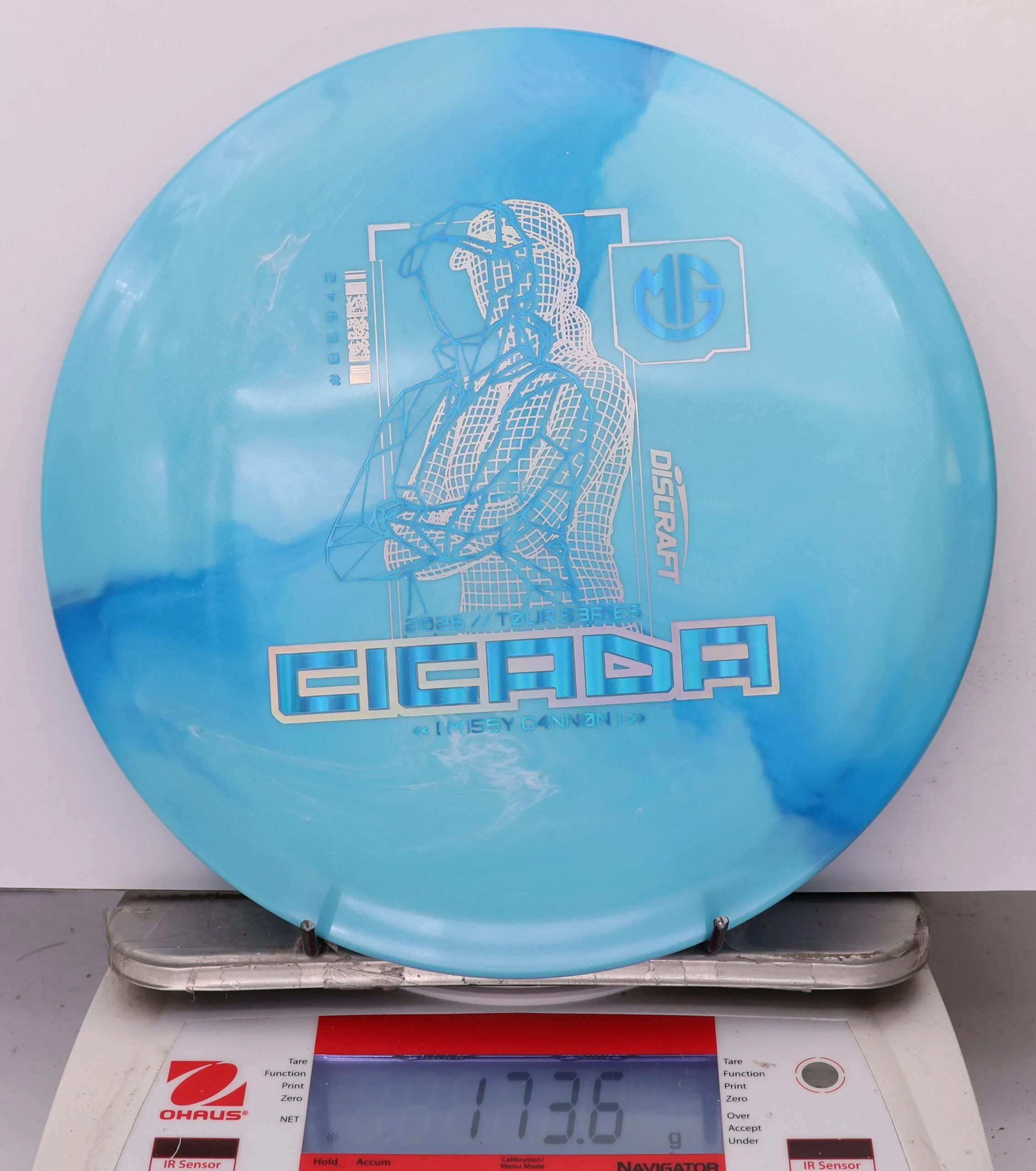 1009595 Big Z Titanium Cicada, Missy Gannon 2026 Tour Series V2 - #11 LtBlue, 174