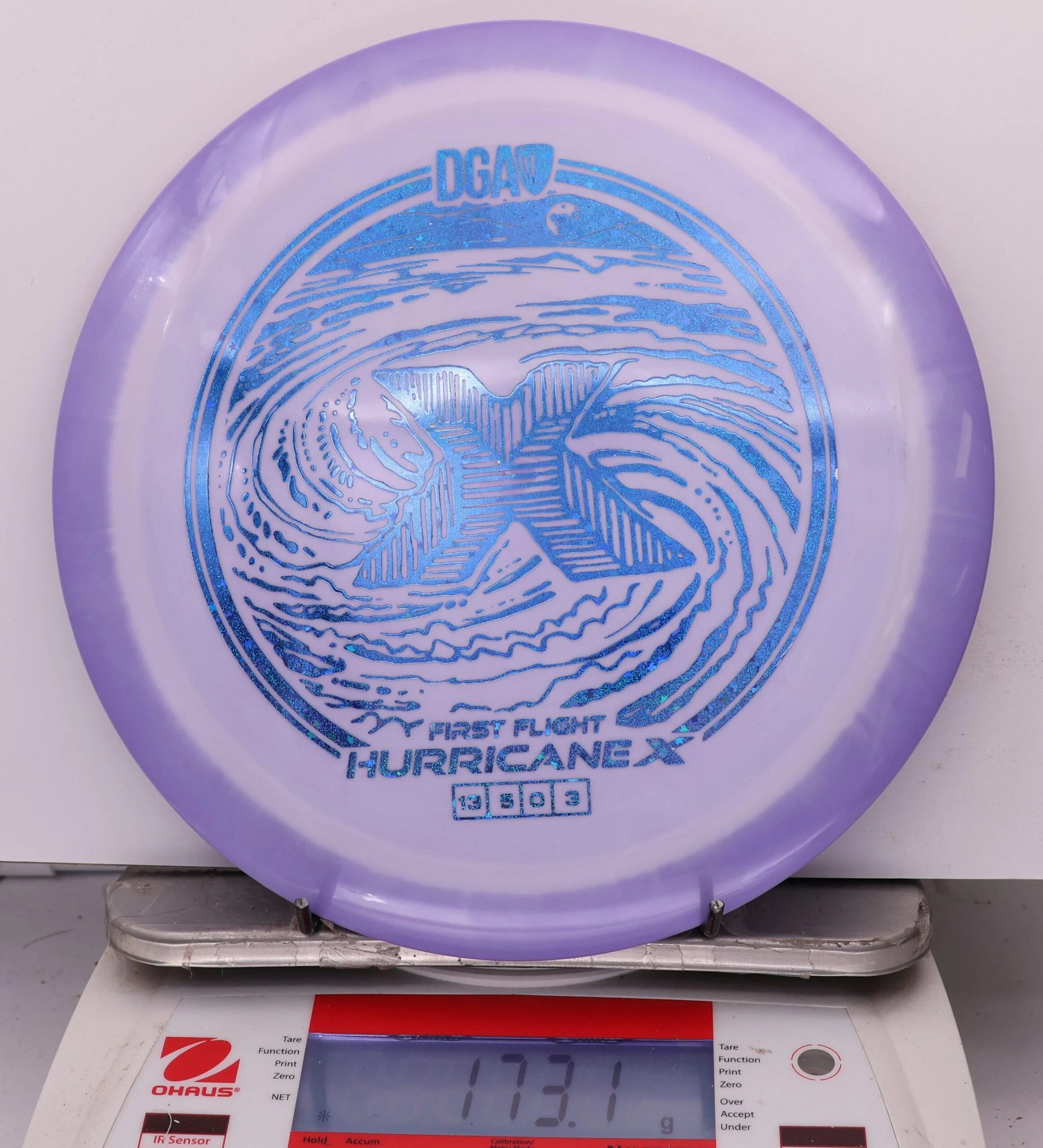 1010417 Pro Line Swirl Hurricane X, First Run - #04 LtPurple, 173