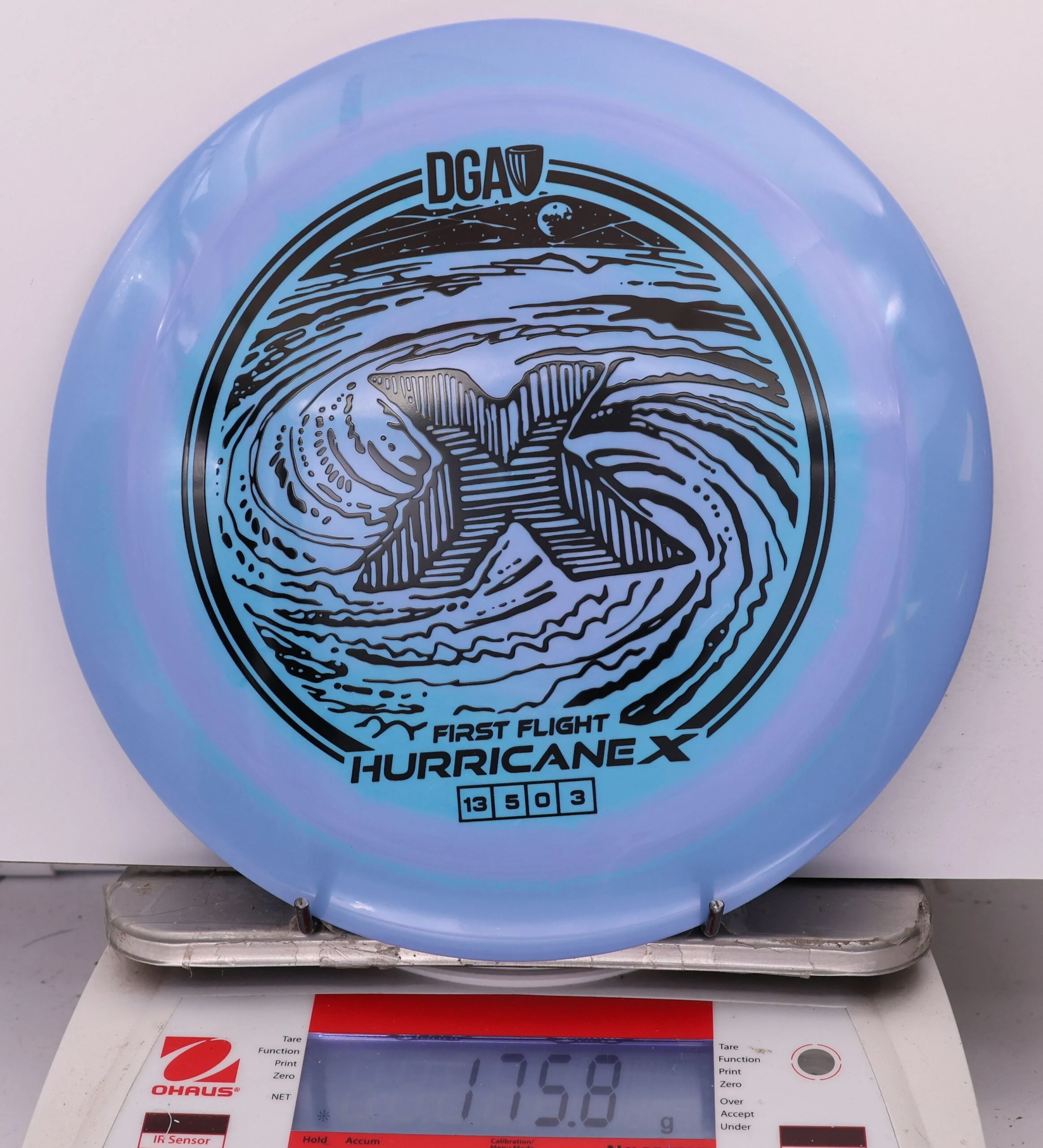 1010419 Pro Line Swirl Hurricane X, First Run - #06 Blue, 176