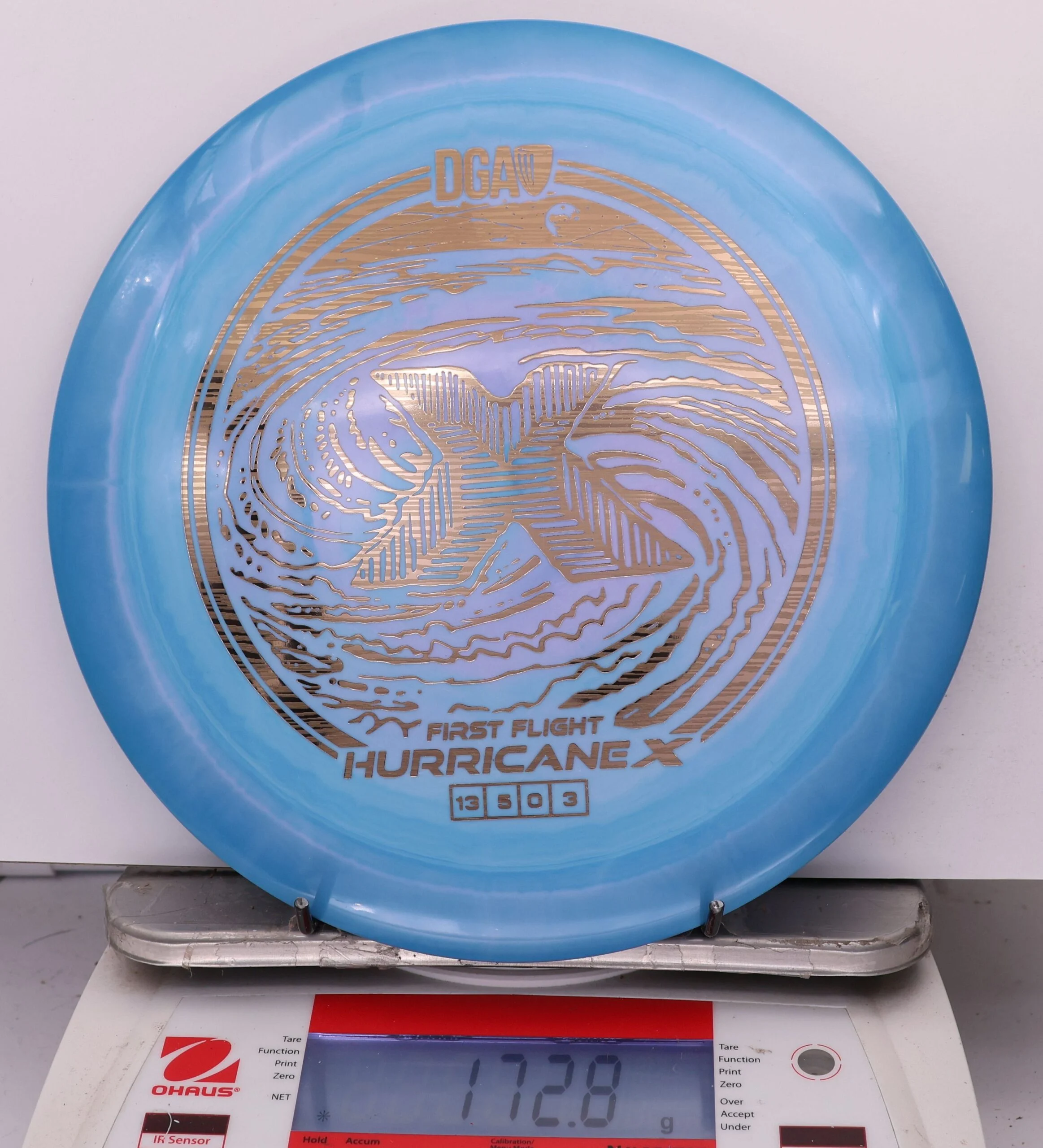 1010449 Pro Line Swirl Hurricane X, First Run - #07 Blue, 173