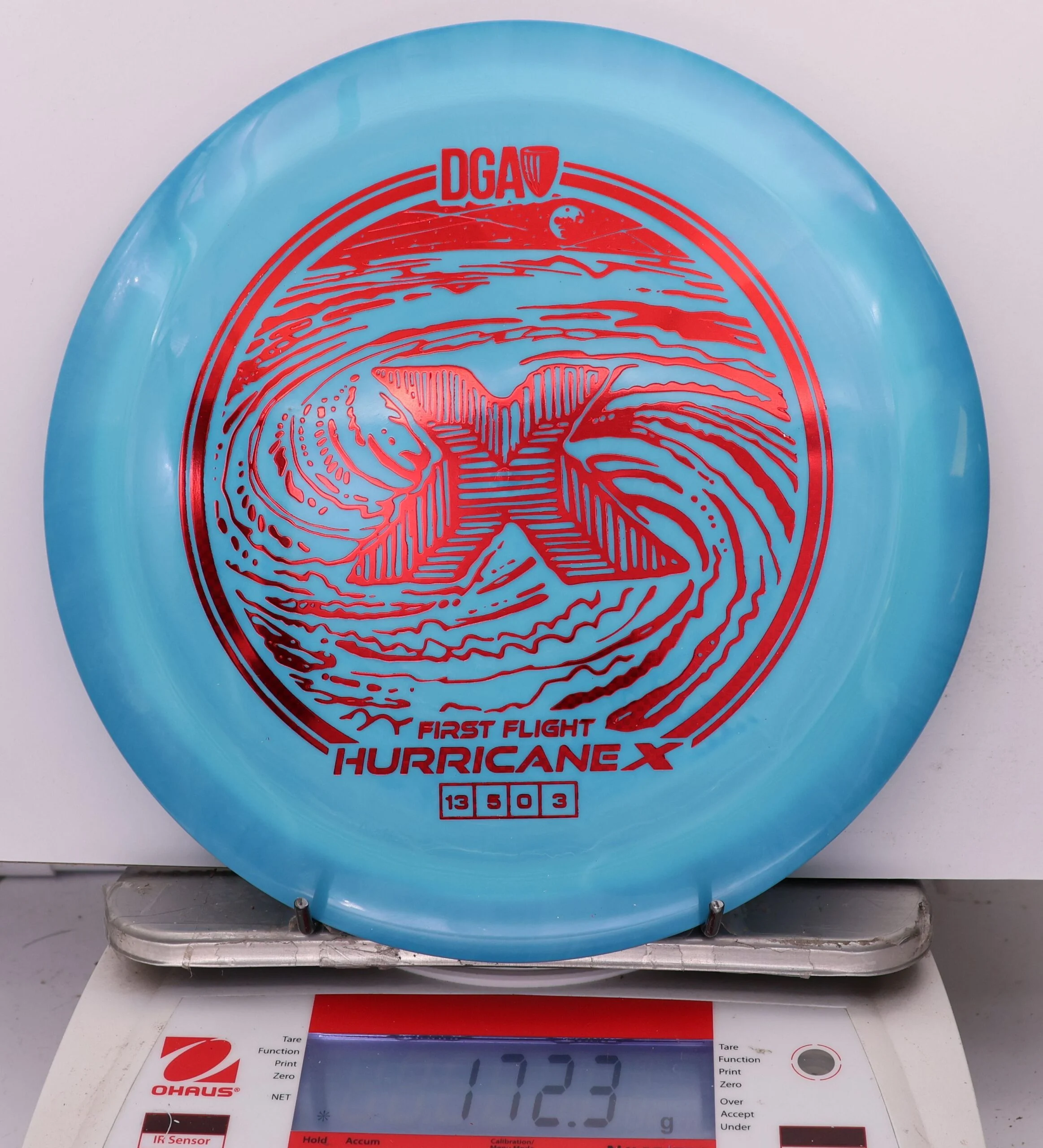 1010451 Pro Line Swirl Hurricane X, First Run - #09 Blue, 172