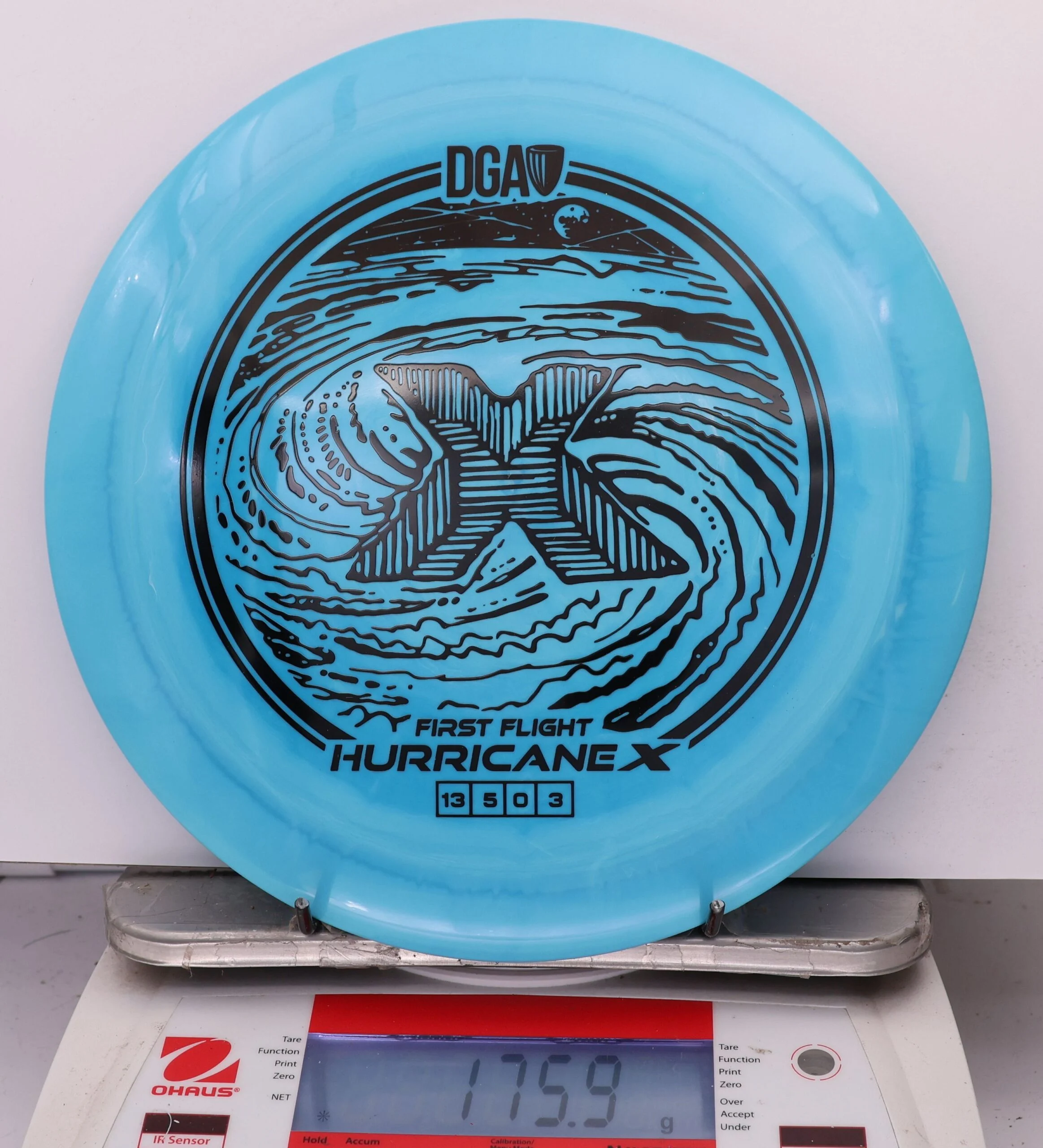 1010452 Pro Line Swirl Hurricane X, First Run - #10 Blue, 176