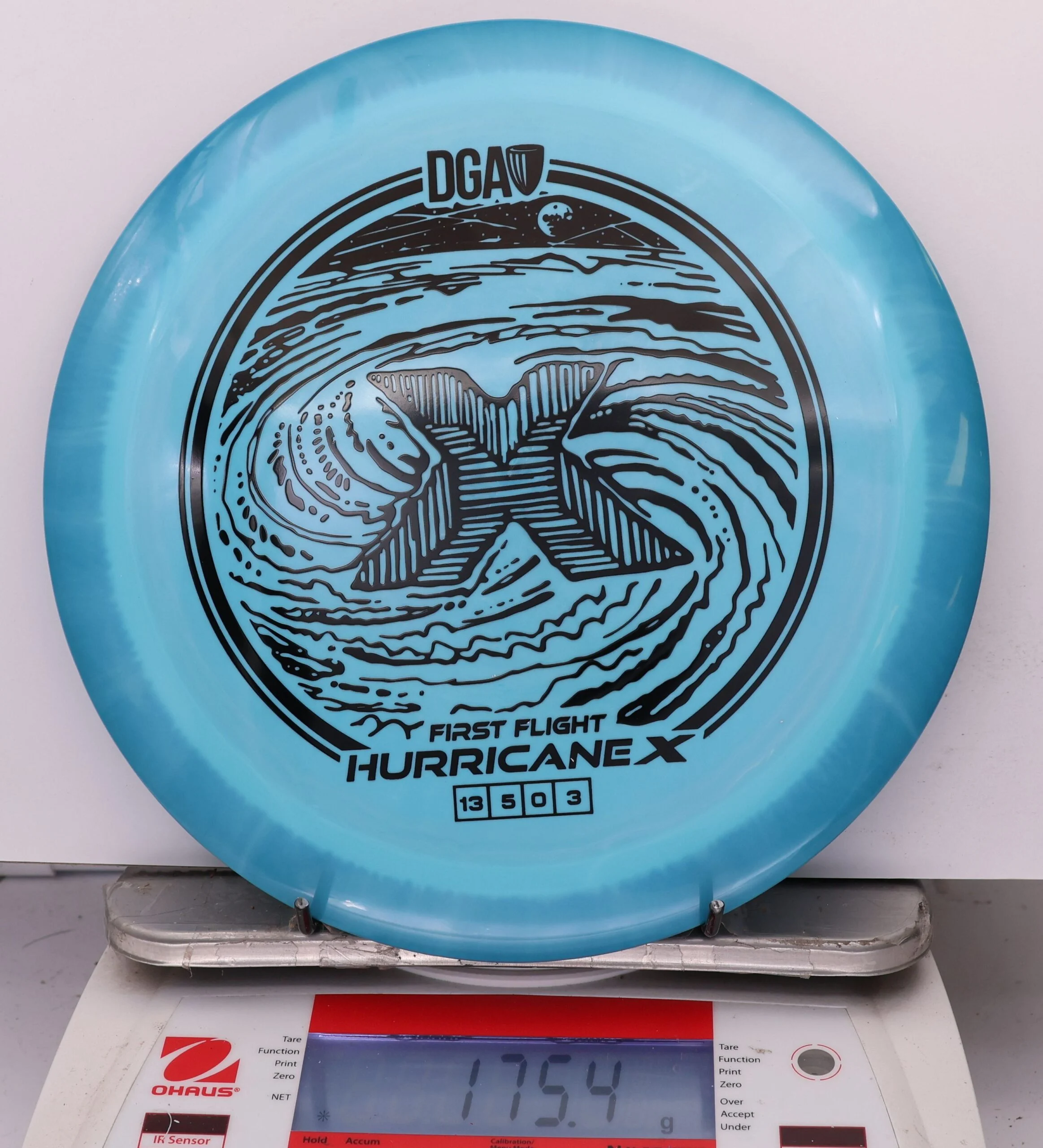 1010453 Pro Line Swirl Hurricane X, First Run - #11 Blue, 175