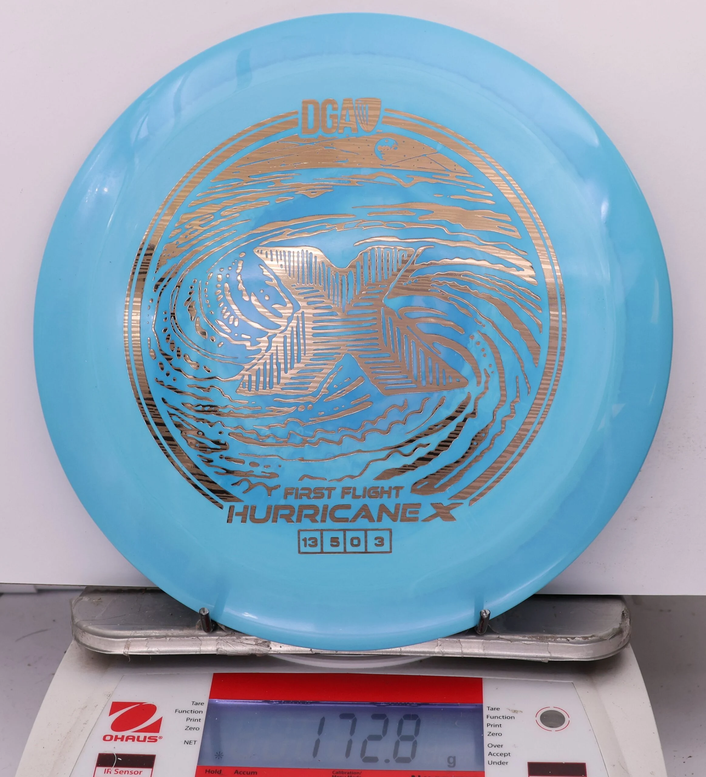 1010484 Pro Line Swirl Hurricane X, First Run - #13 LtBlue, 173