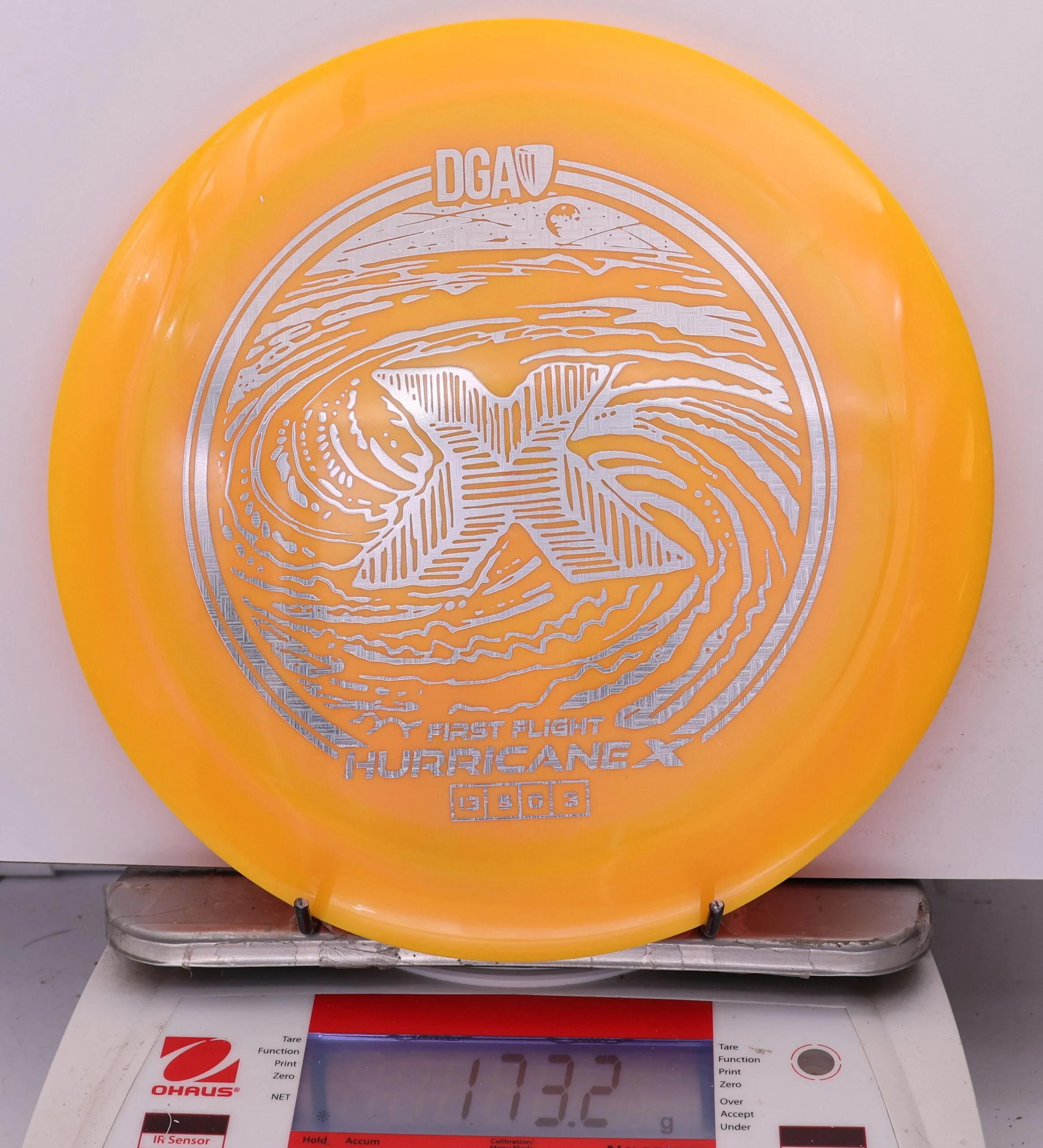 1010518 Pro Line Swirl Hurricane X, First Run - #18 LtOrange, 173