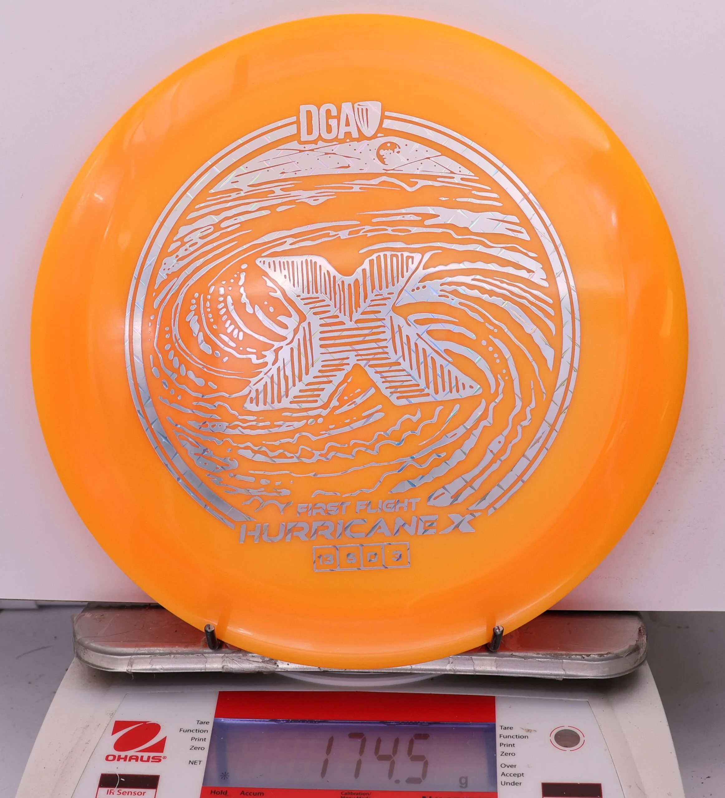 1010519 Pro Line Swirl Hurricane X, First Run - #19 Orange, 175