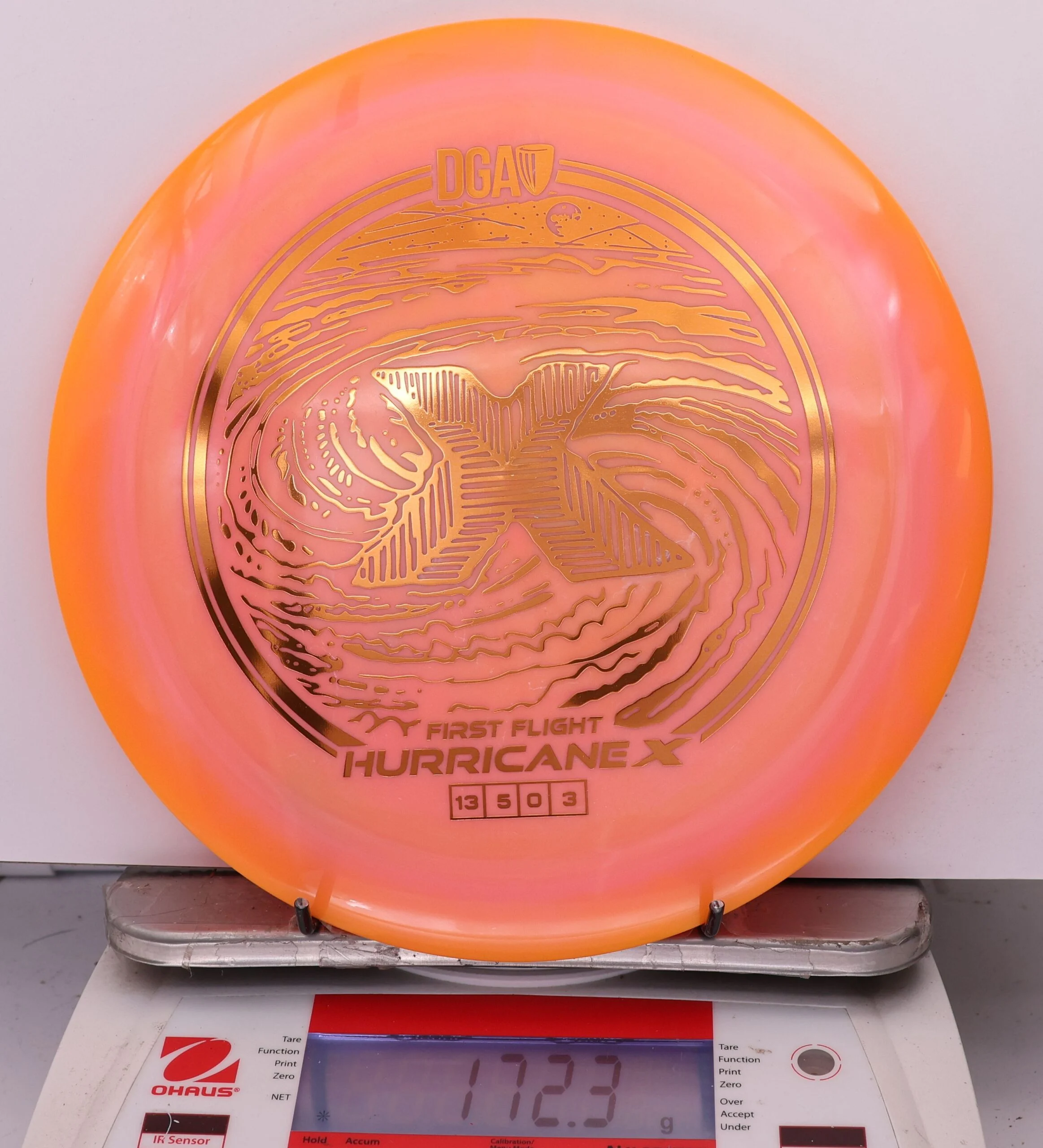 1010520 Pro Line Swirl Hurricane X, First Run - #20 OrangePink, 172