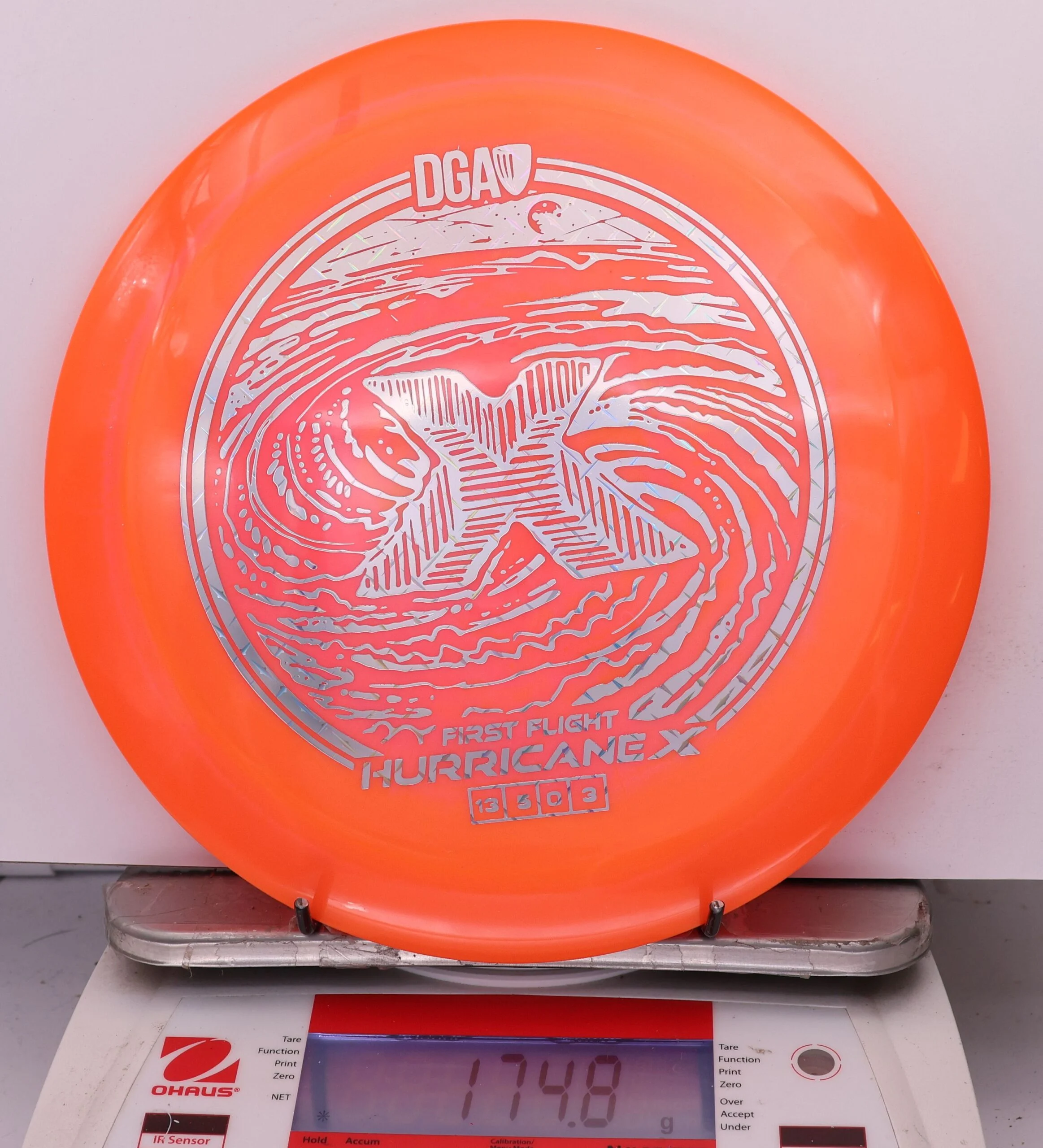 1010521 Pro Line Swirl Hurricane X, First Run - #21 Orange, 175