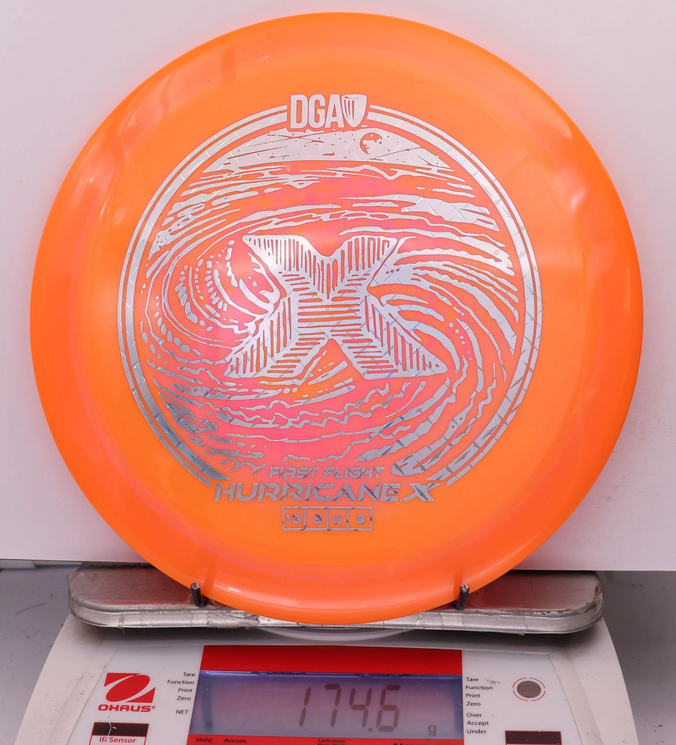 1010551 Pro Line Swirl Hurricane X, First Run - #22 Orange, 175