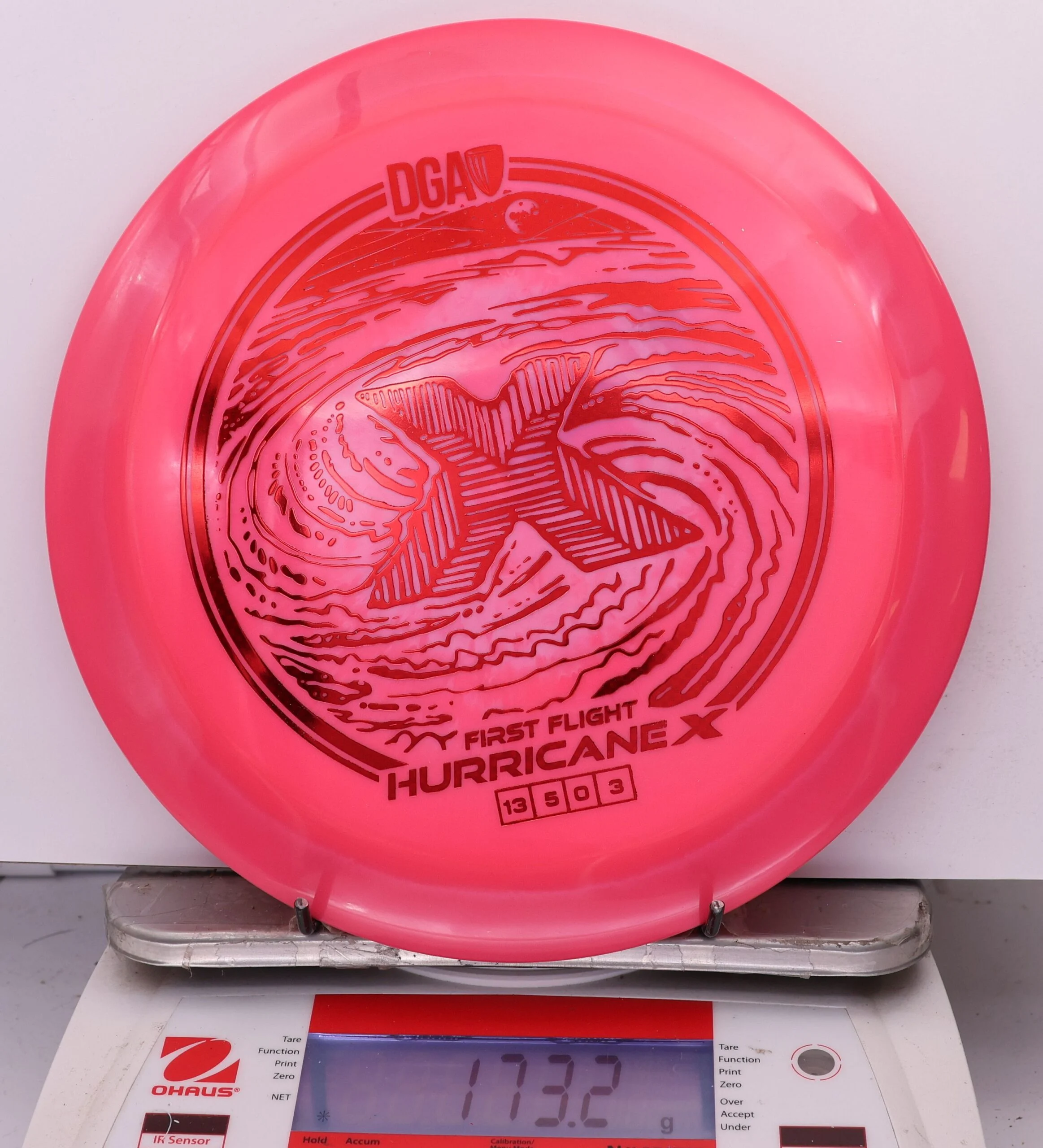 1010552 Pro Line Swirl Hurricane X, First Run - #23 PinkRed, 173