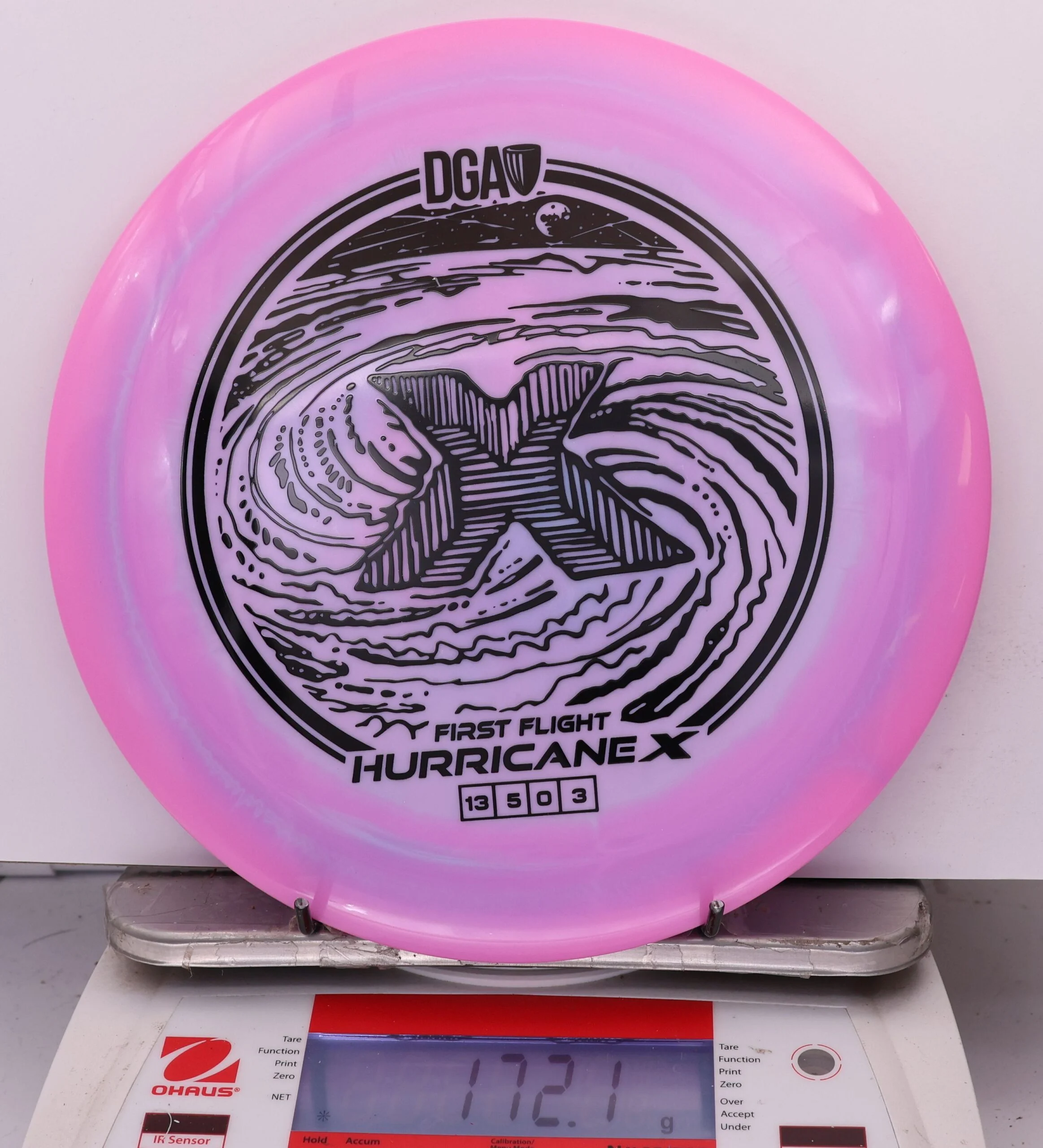 1010554 Pro Line Swirl Hurricane X, First Run - #25 PinkPurple, 172