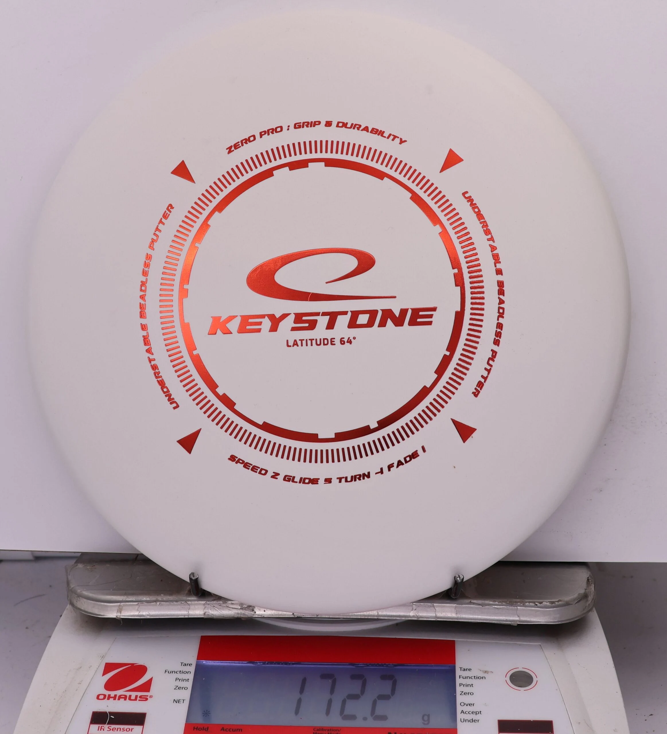 1010627 Zero Pro Keystone - #238 White, 172