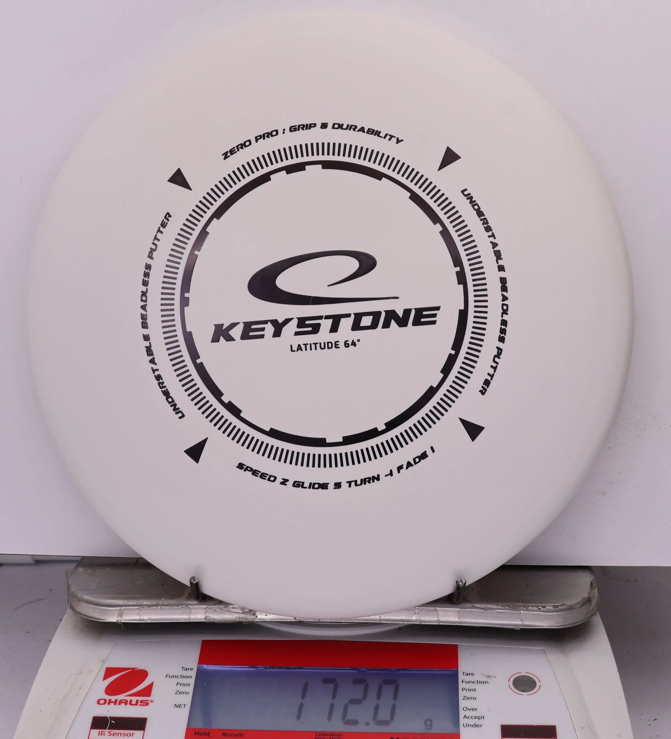1010628 Zero Pro Keystone - #239 White, 172