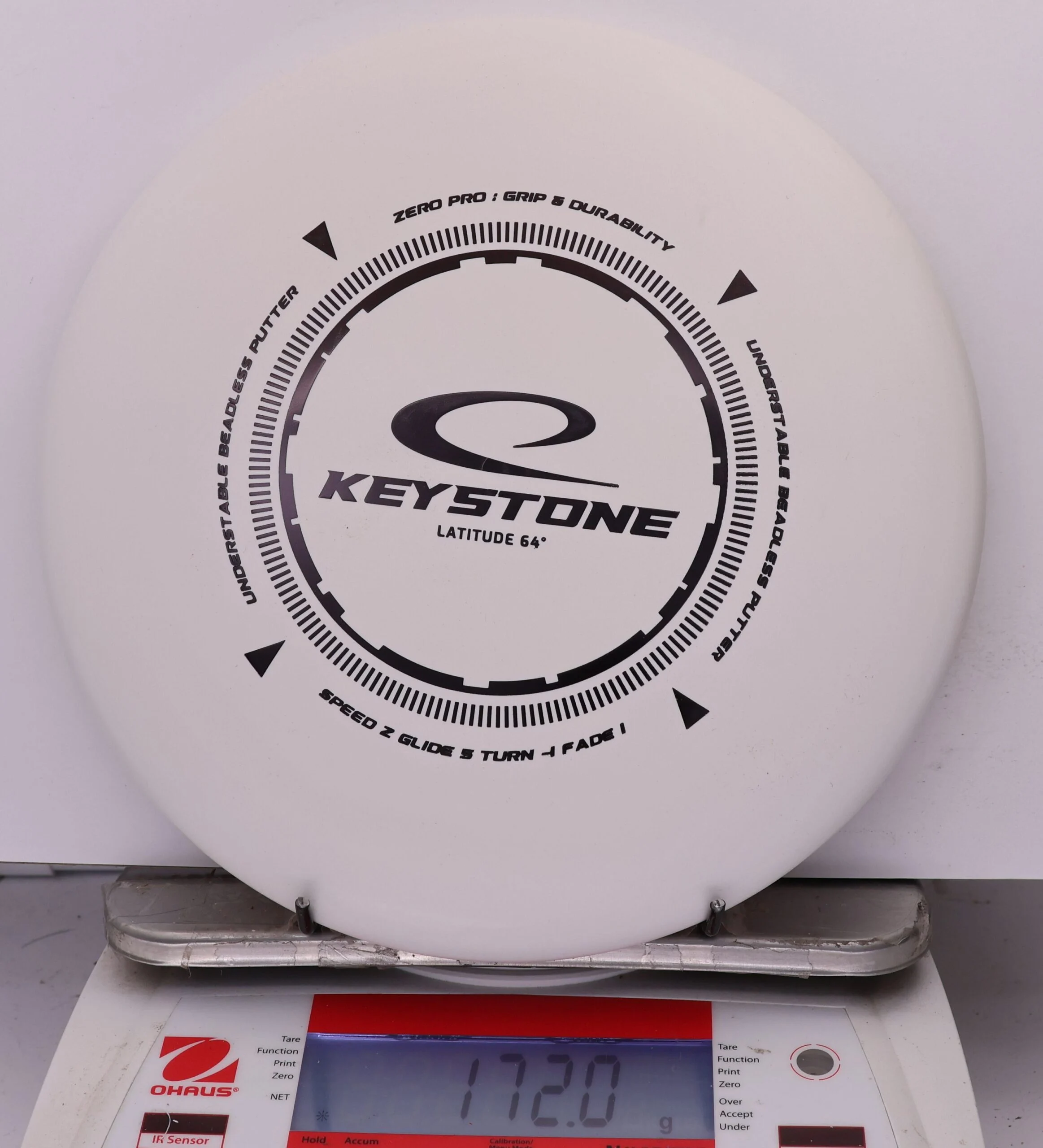 1010631 Zero Pro Keystone - #241 White, 172