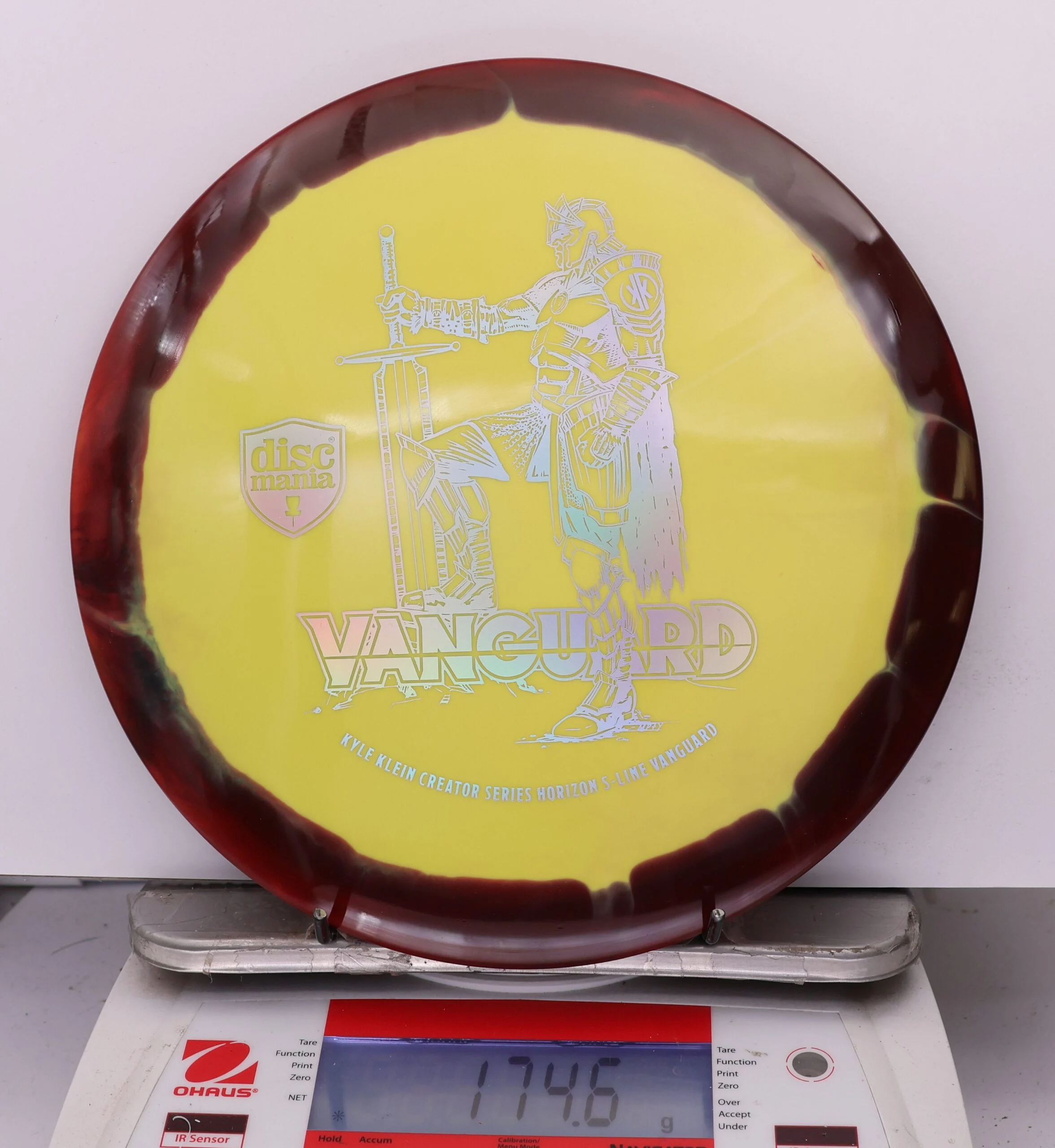 1011162 Horizon S-Line Vanguard, Kyle Klein Creator Series - #236 DkRed-Yellow, 175
