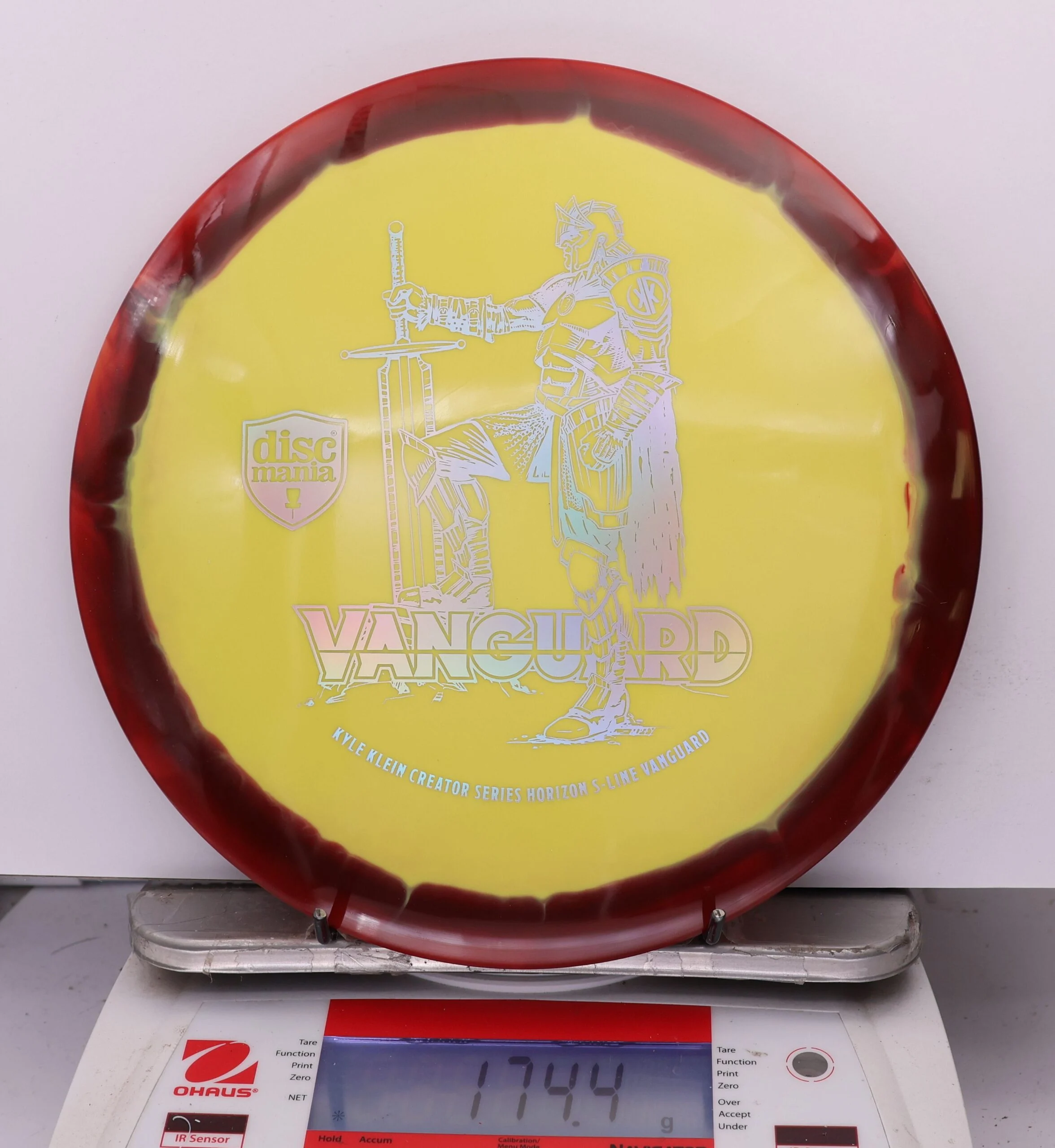 1011163 Horizon S-Line Vanguard, Kyle Klein Creator Series - #237 DkRed-Yellow, 174