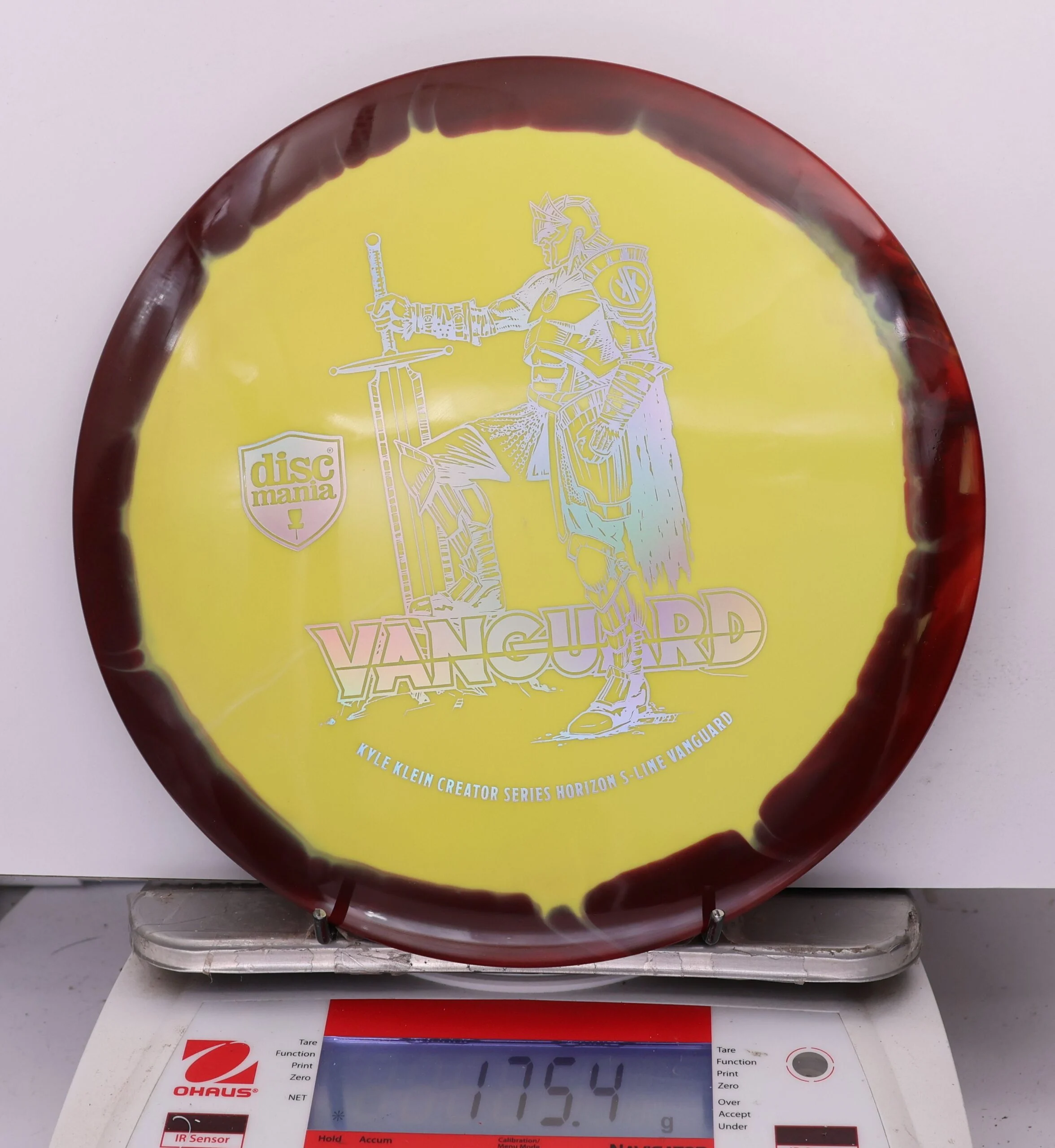 1011164 Horizon S-Line Vanguard, Kyle Klein Creator Series - #238 DkRed-Yellow, 175