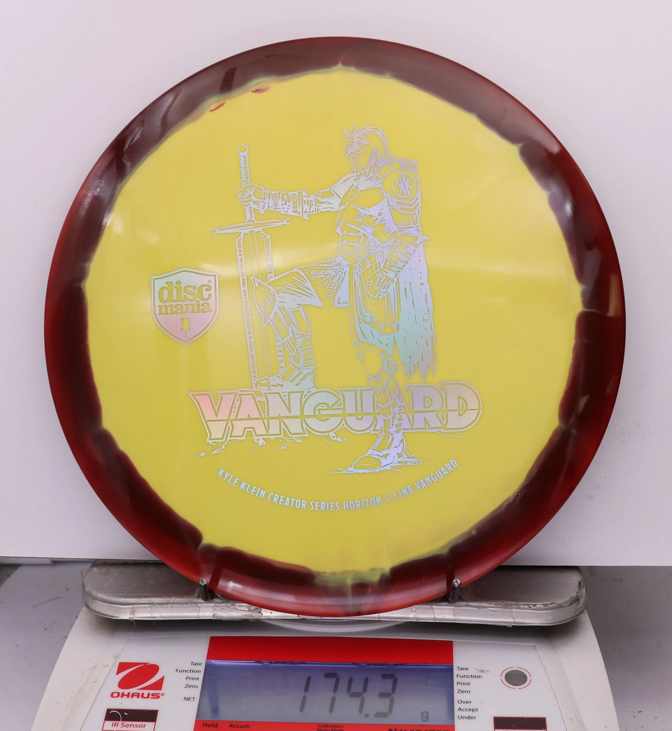 1011166 Horizon S-Line Vanguard, Kyle Klein Creator Series - #240 DkRed-Yellow, 174