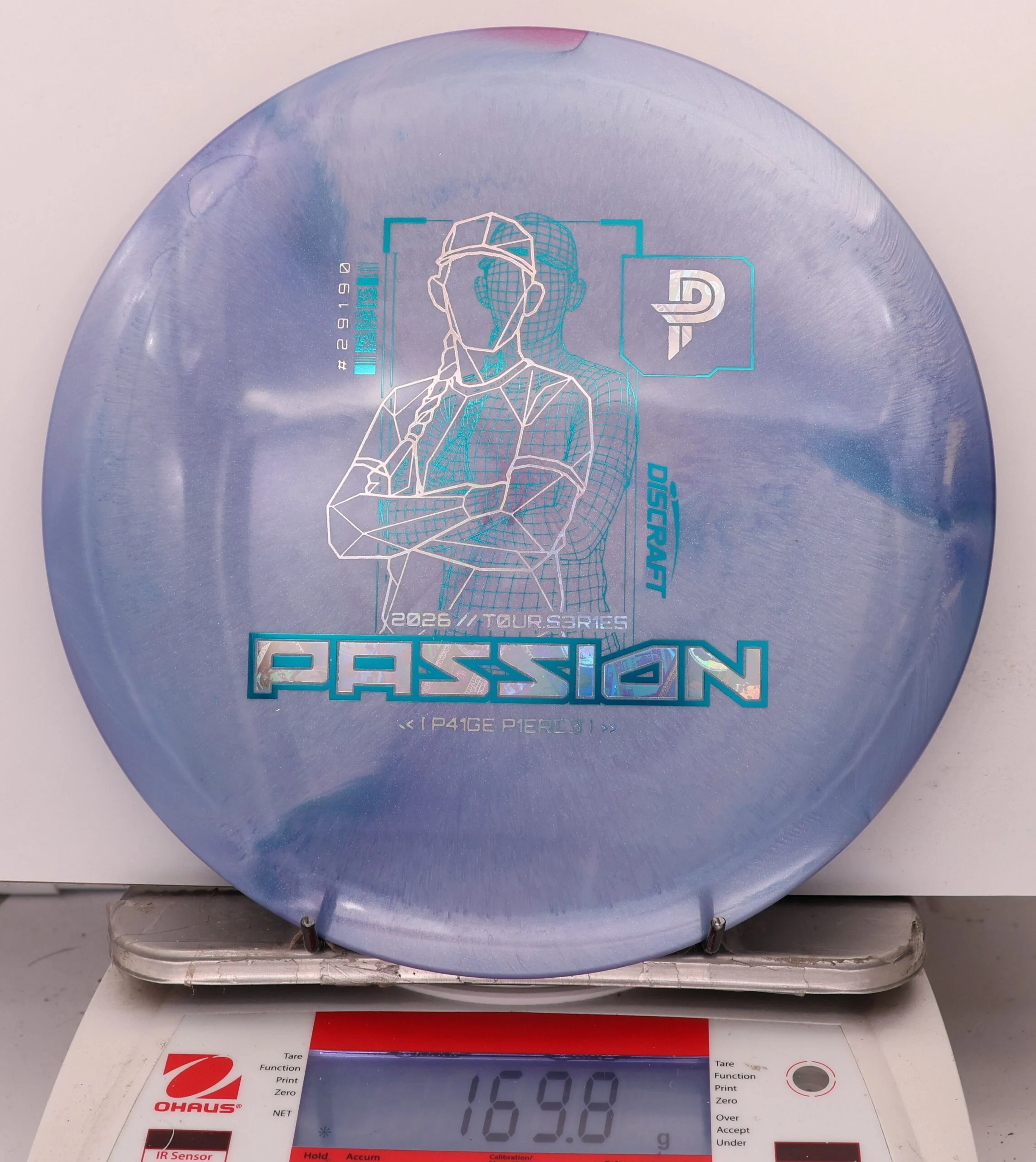 1011210 Big Z Titanium Passion, Paige Pierce 2026 Tour Series V2 - #01 Blurple, 170