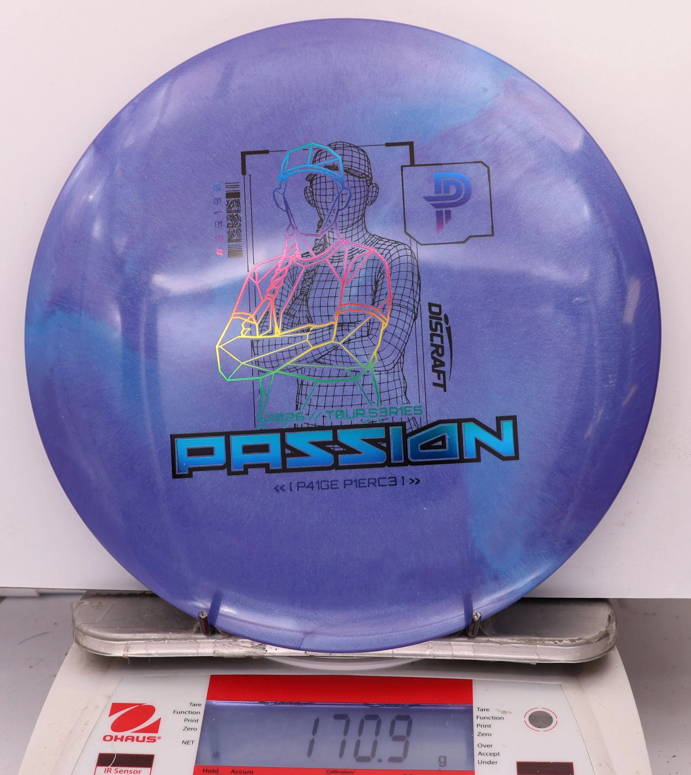 1011239 Big Z Titanium Passion, Paige Pierce 2026 Tour Series V2 - #02 PurpleBlue, 171