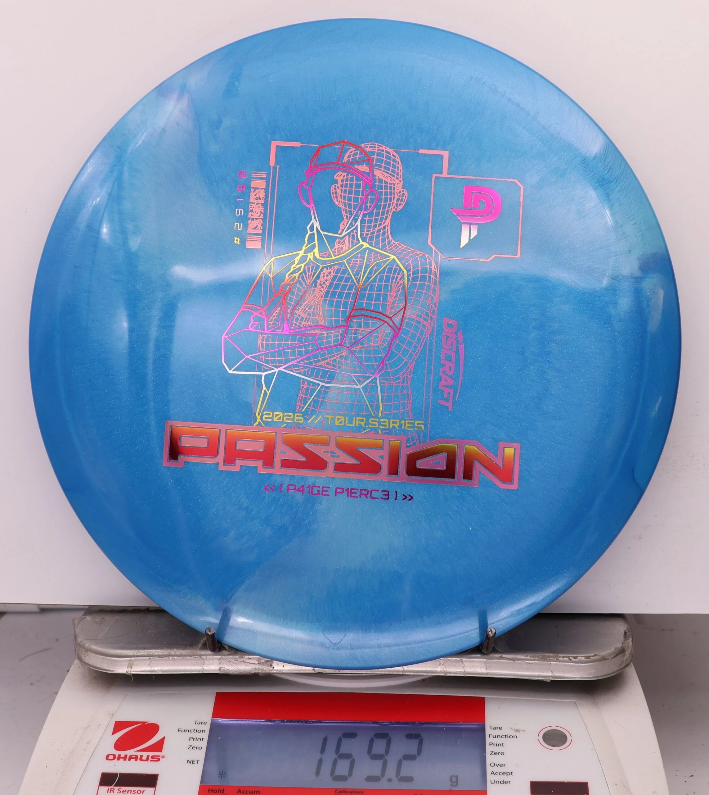1011243 Big Z Titanium Passion, Paige Pierce 2026 Tour Series V2 - #06 Blue, 168